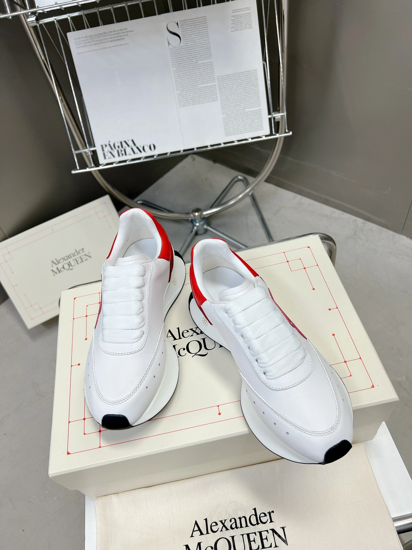 Men Women A*lexander M*cqueen Top Sneaker YP 20230816- Tailored 2906