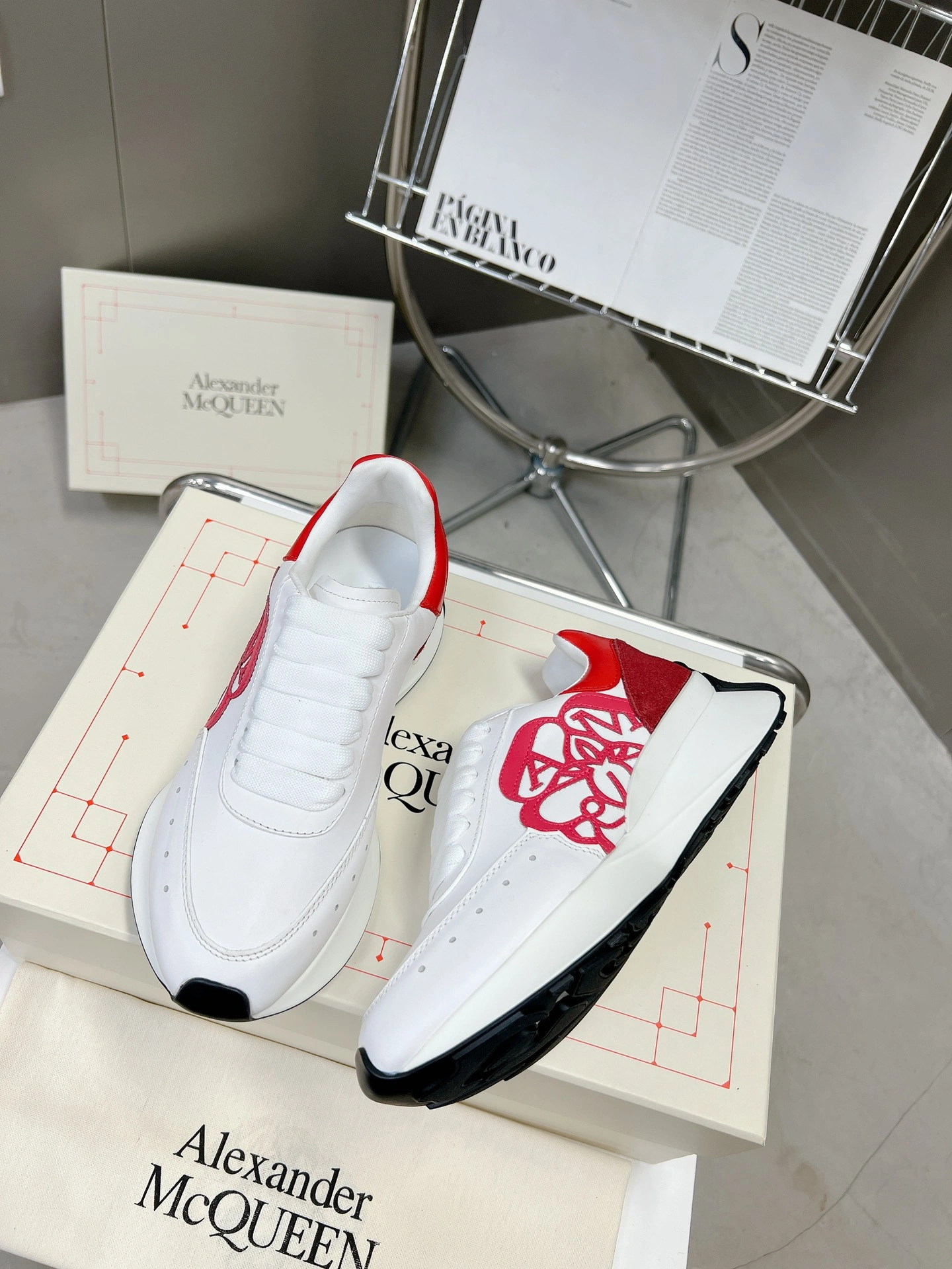 Men Women A*lexander M*cqueen Top Sneaker YP 20230816- Tailored 2906