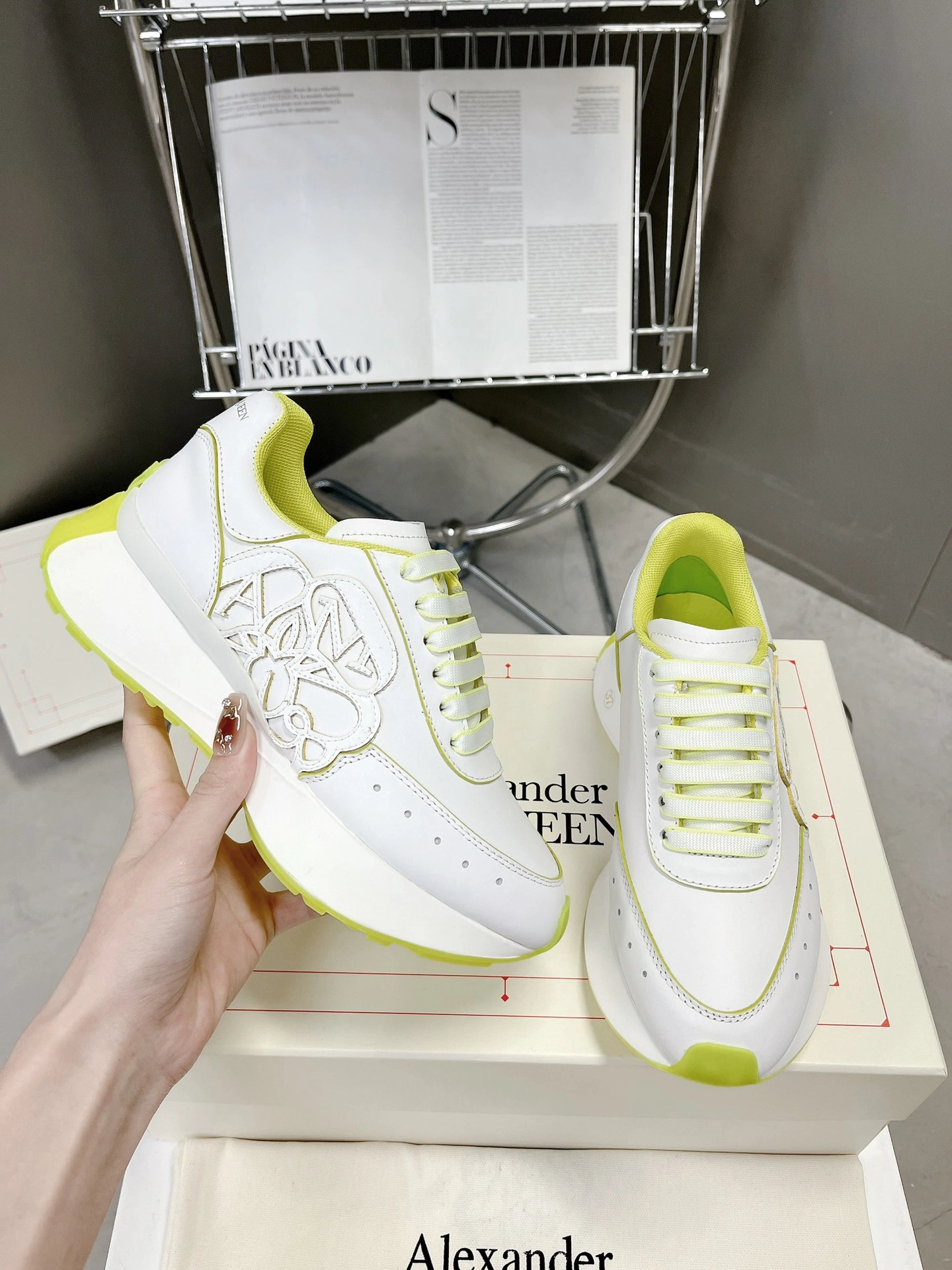 Lightweight Men Women A*lexander M*cqueen Top Sneaker YP 20230816- 2901