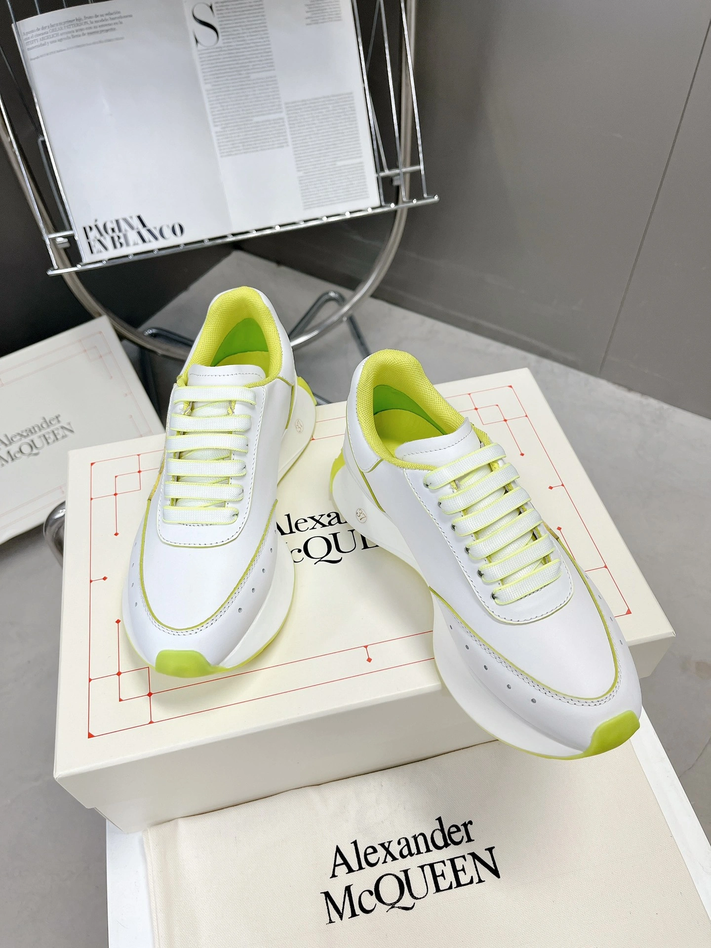 Lightweight Men Women A*lexander M*cqueen Top Sneaker YP 20230816- 2901