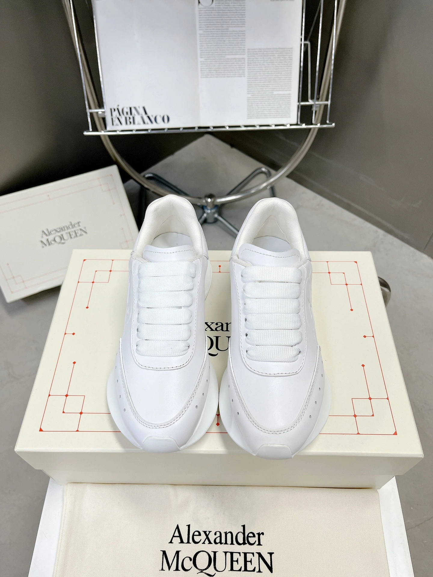 Men Women A*lexander M*cqueen Top Sneaker YP 20230816- Upgraded 2899