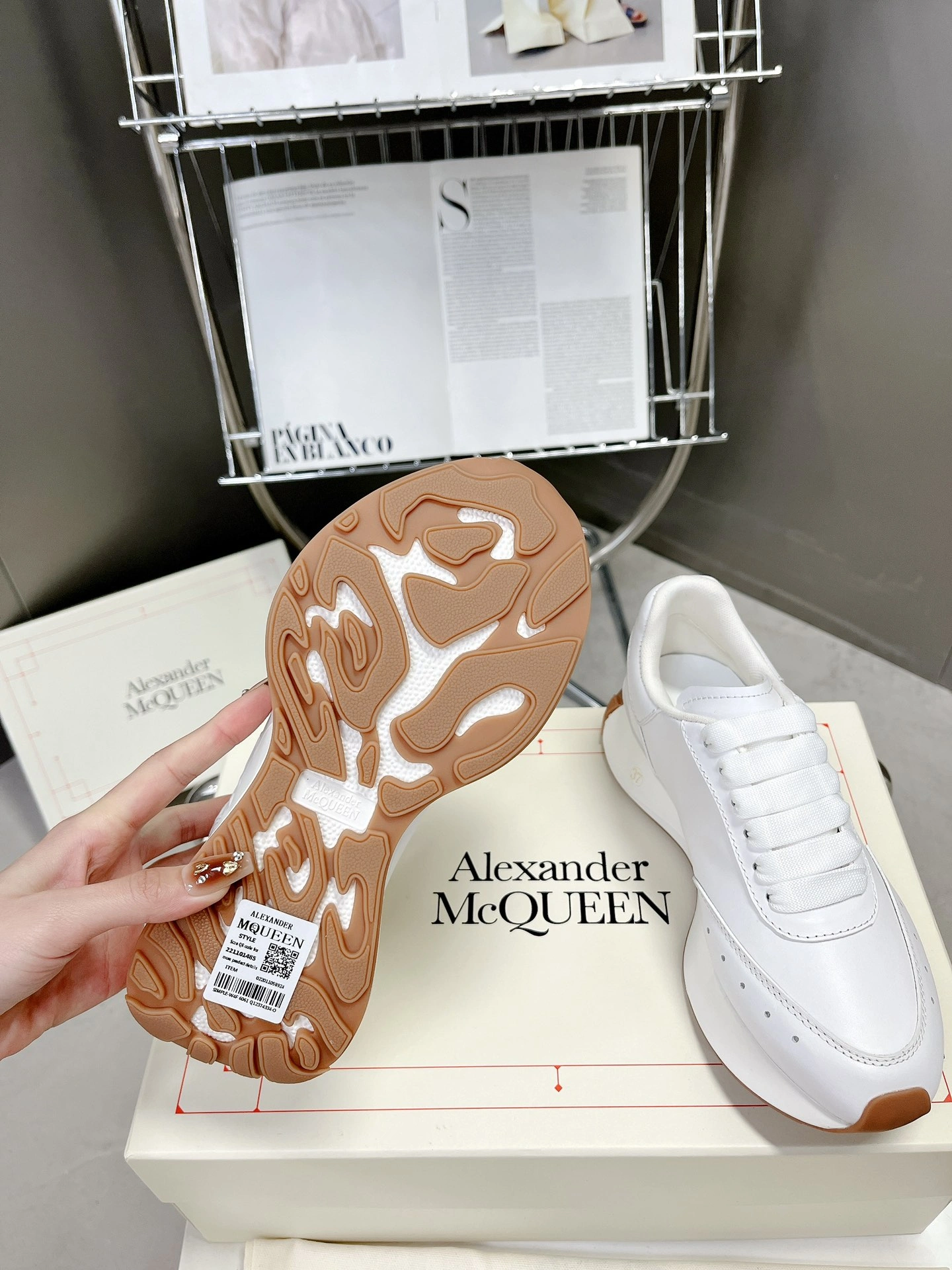 Classic Men Women A*lexander M*cqueen Top Sneaker YP 20230816- 2897