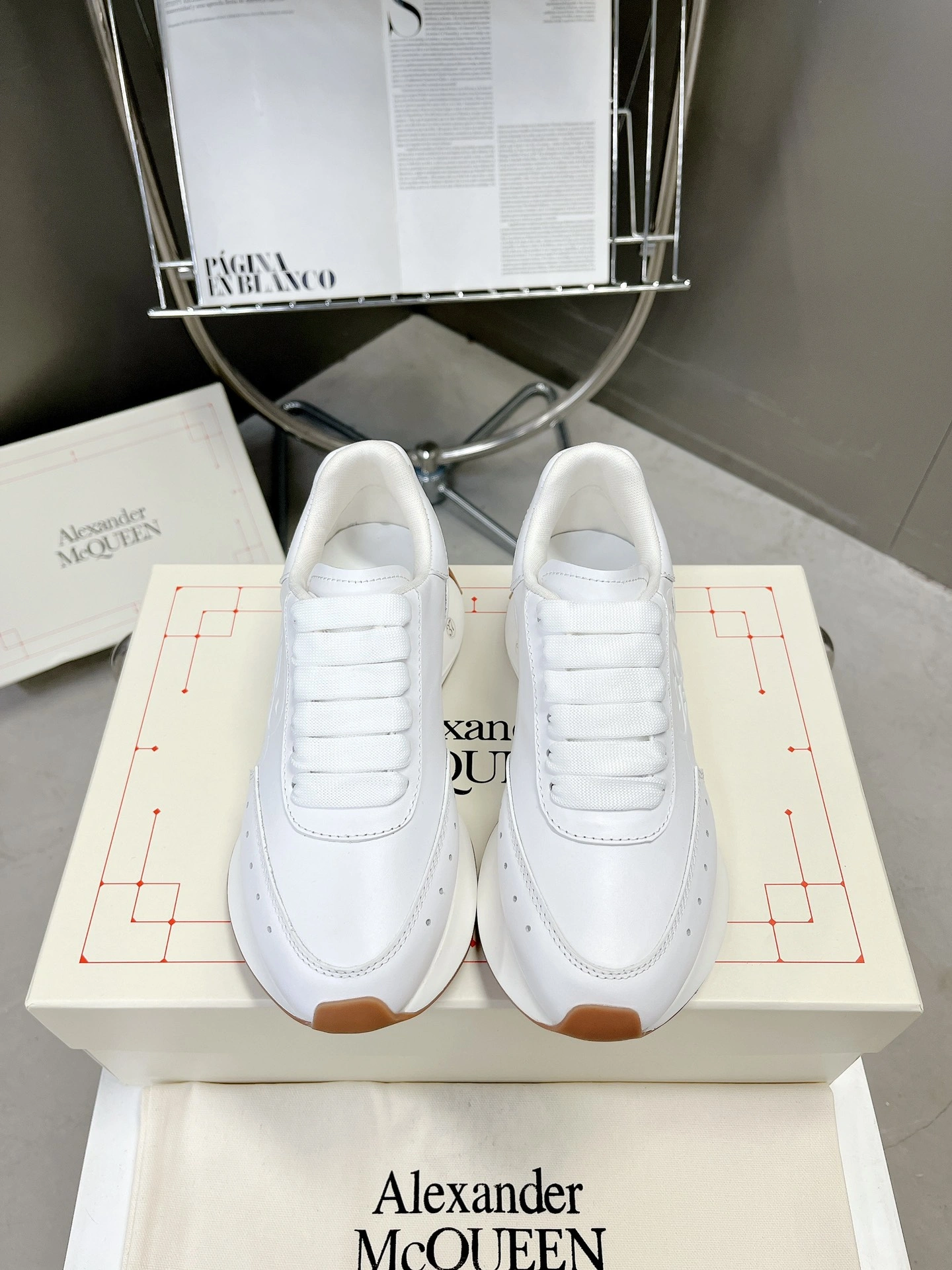 Classic Men Women A*lexander M*cqueen Top Sneaker YP 20230816- 2897