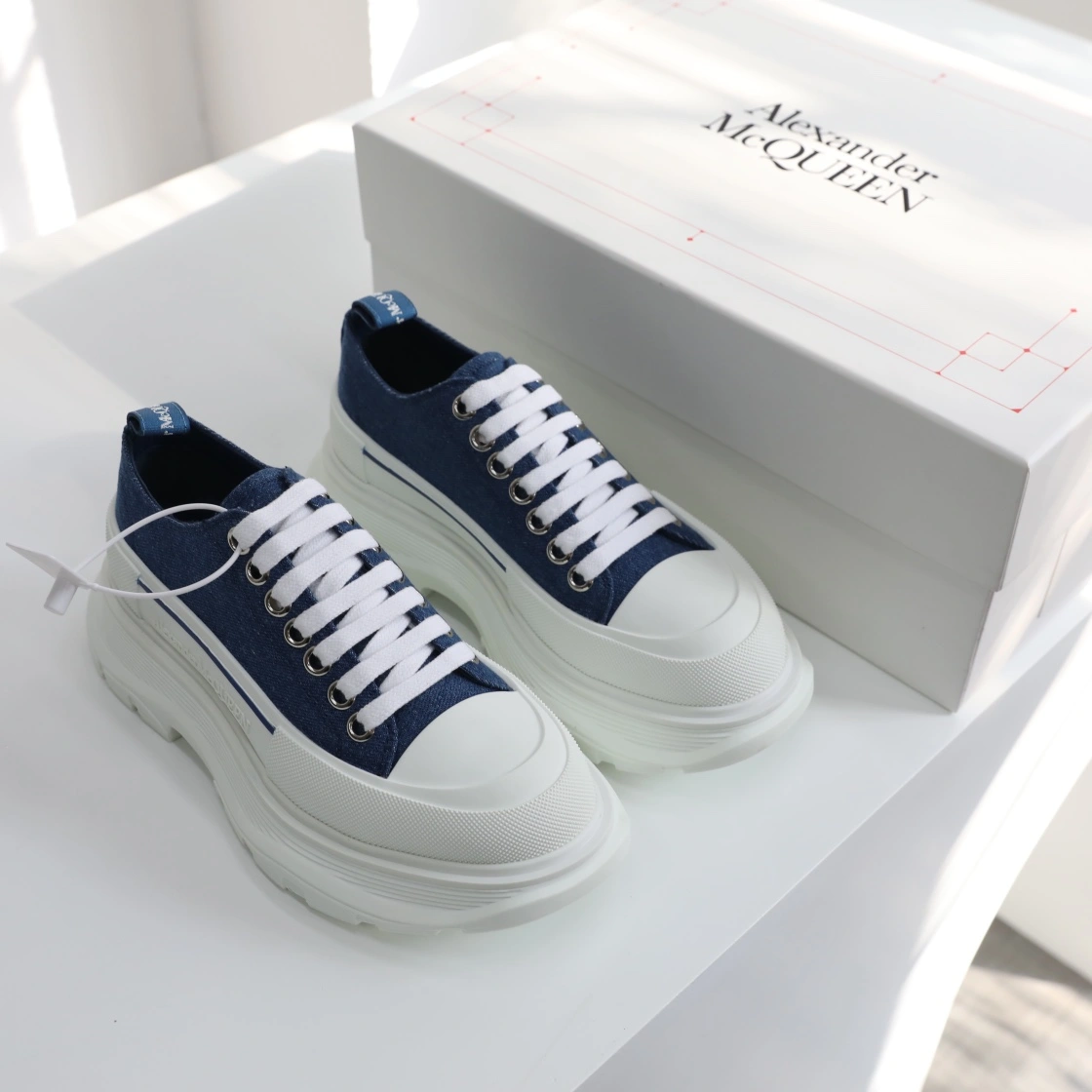 AllSeason Men Women A*lexander M*cqueen Top Sneaker 3124