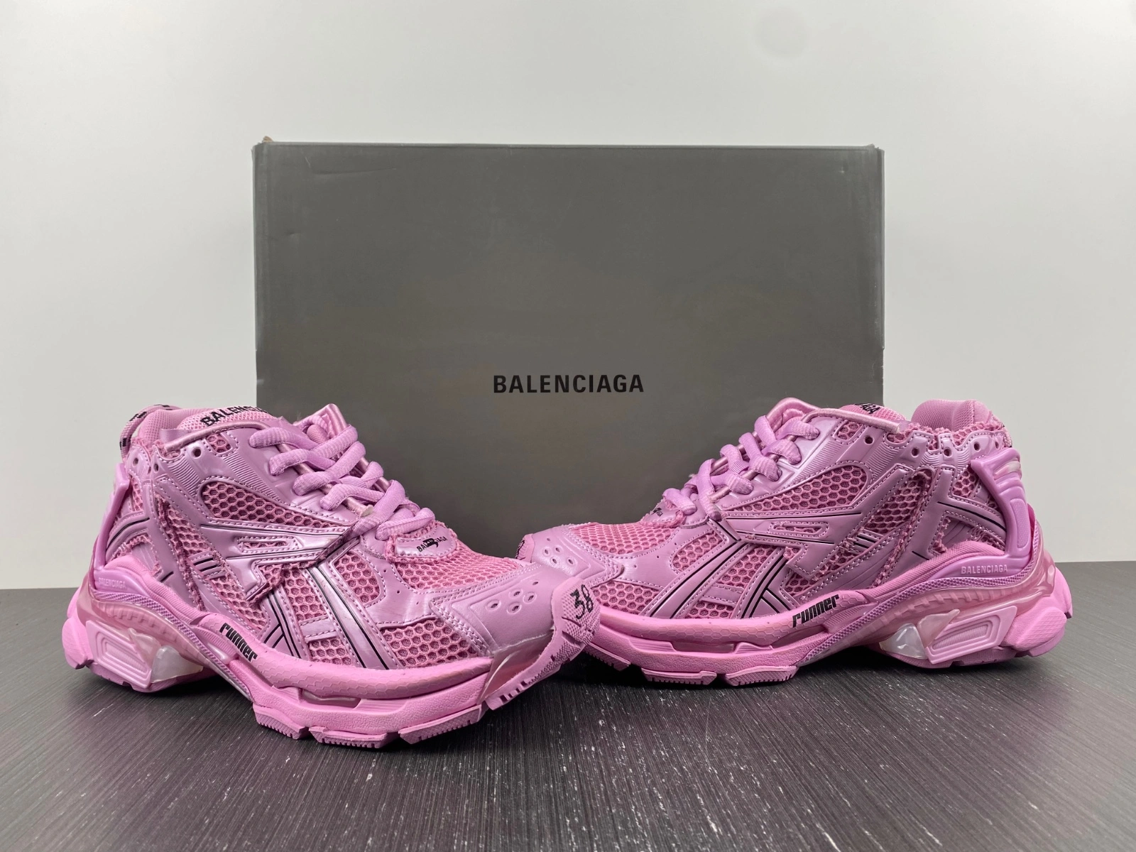 Men Women B*alenciaga Runner MK221111- FlexibleFit 4549
