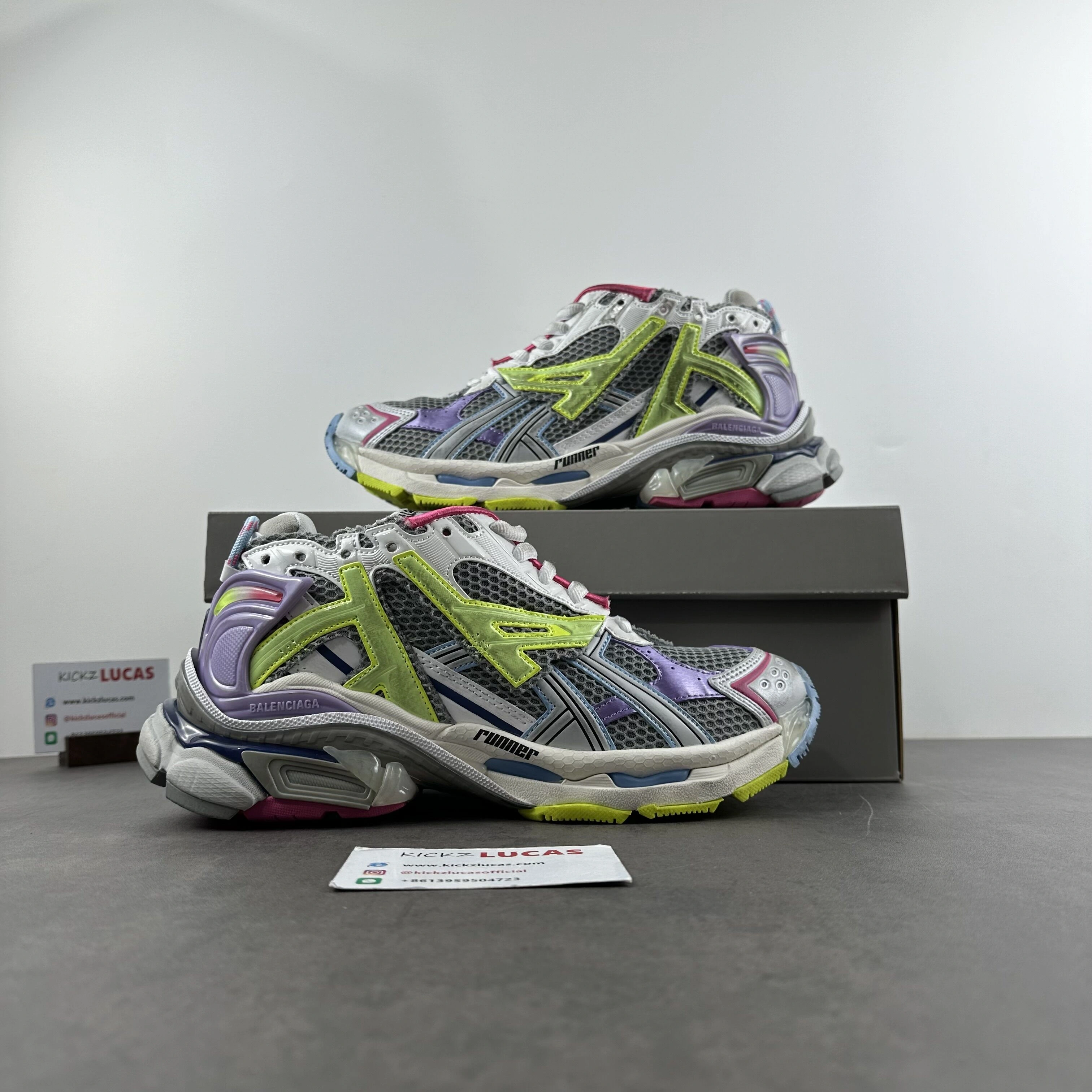 SmartChoice Men Women B*alenciaga Runner MK221112- 4541