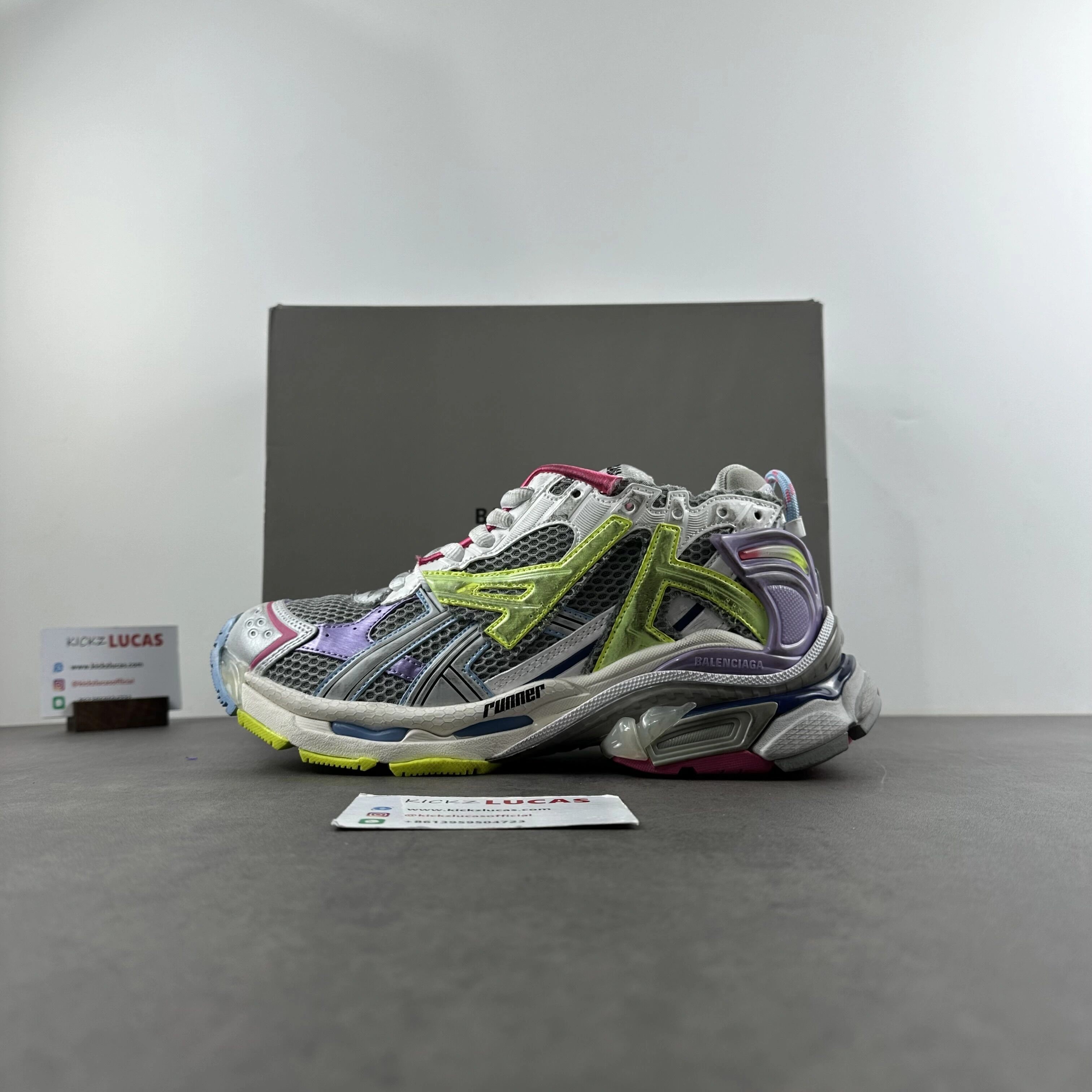 SmartChoice Men Women B*alenciaga Runner MK221112- 4541