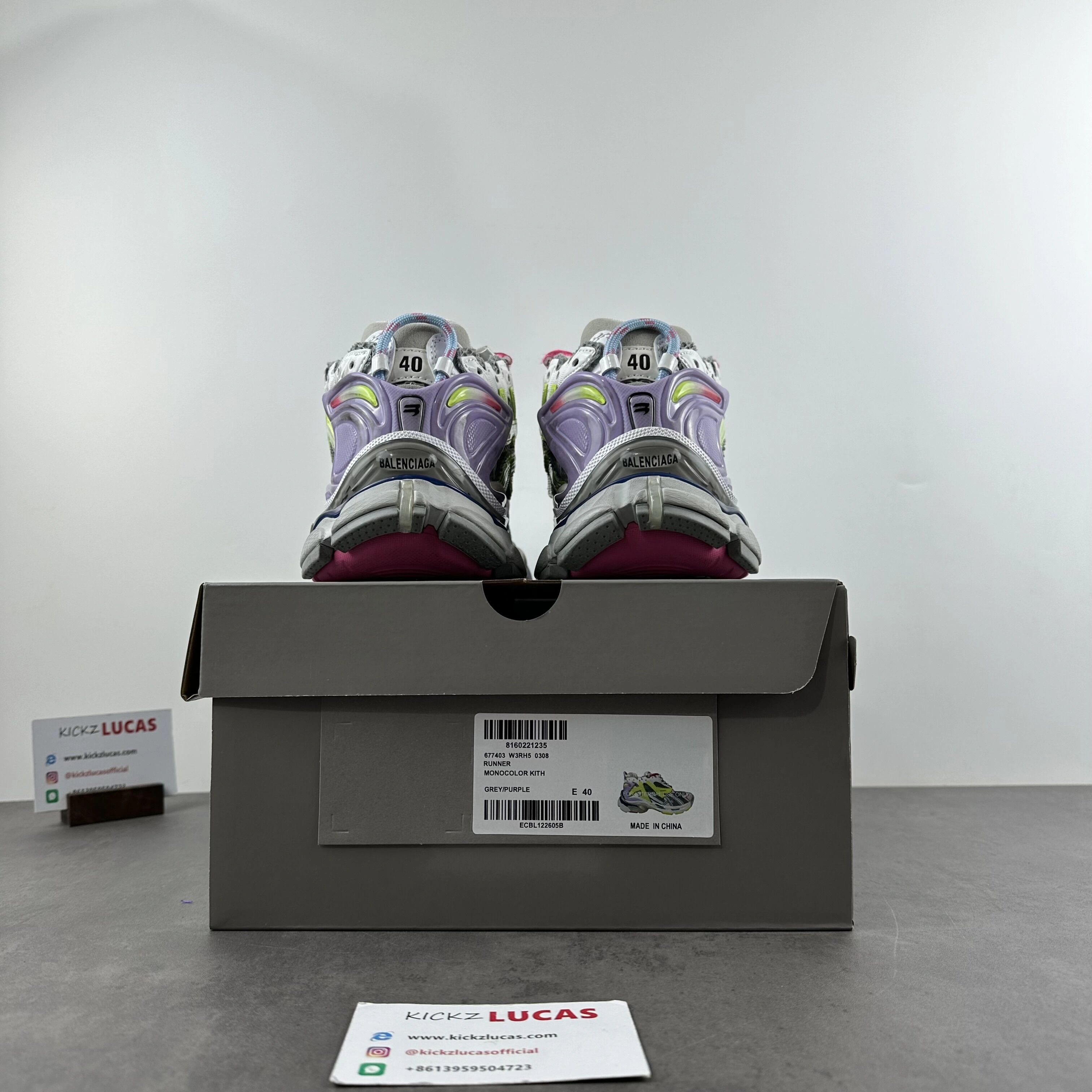 SmartChoice Men Women B*alenciaga Runner MK221112- 4541