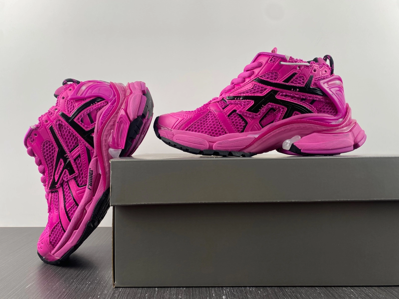 Men Women B*alenciaga Runner MK221112- Packable 4534