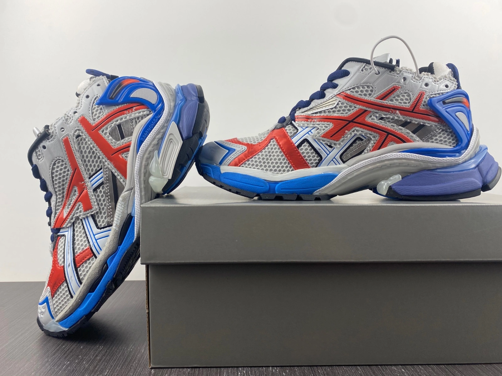 Men Women B*alenciaga Runner MK221112- Youthful 4546