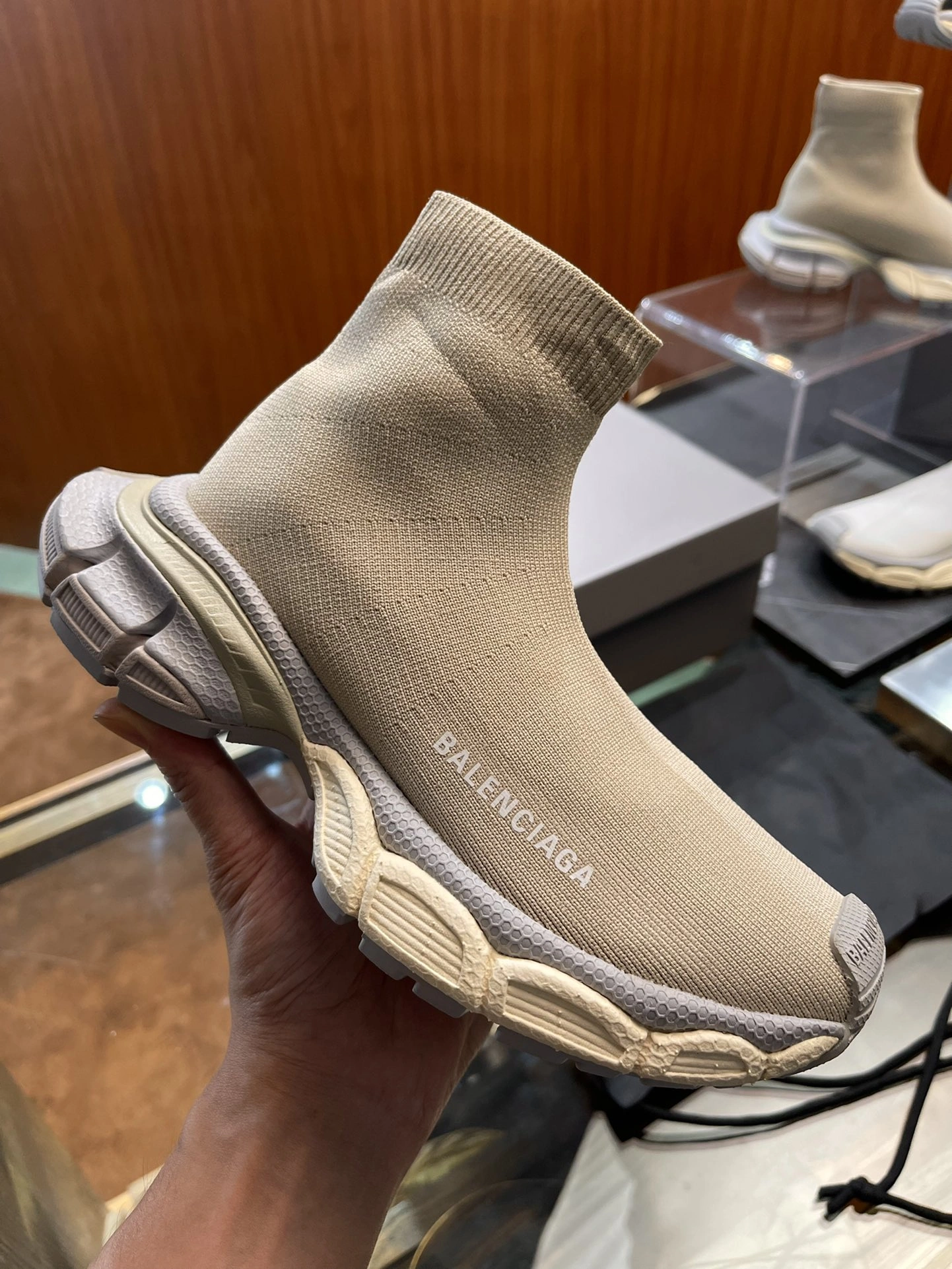 Breathable Men Women B*alenciaga Speed Top Sneaker AME20231025- 4395