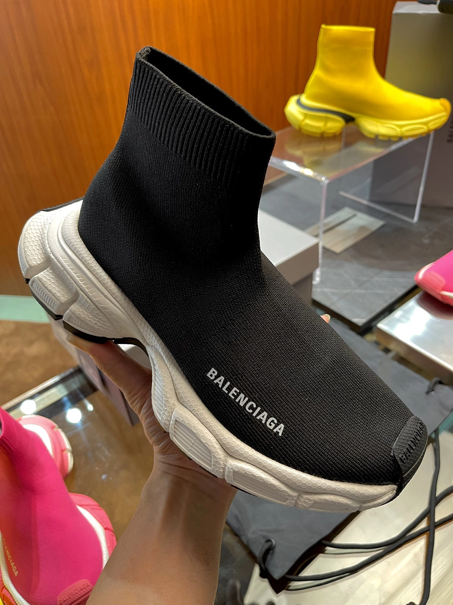 Men Women B*alenciaga Speed Top Sneaker AME20231025- Compact 4391
