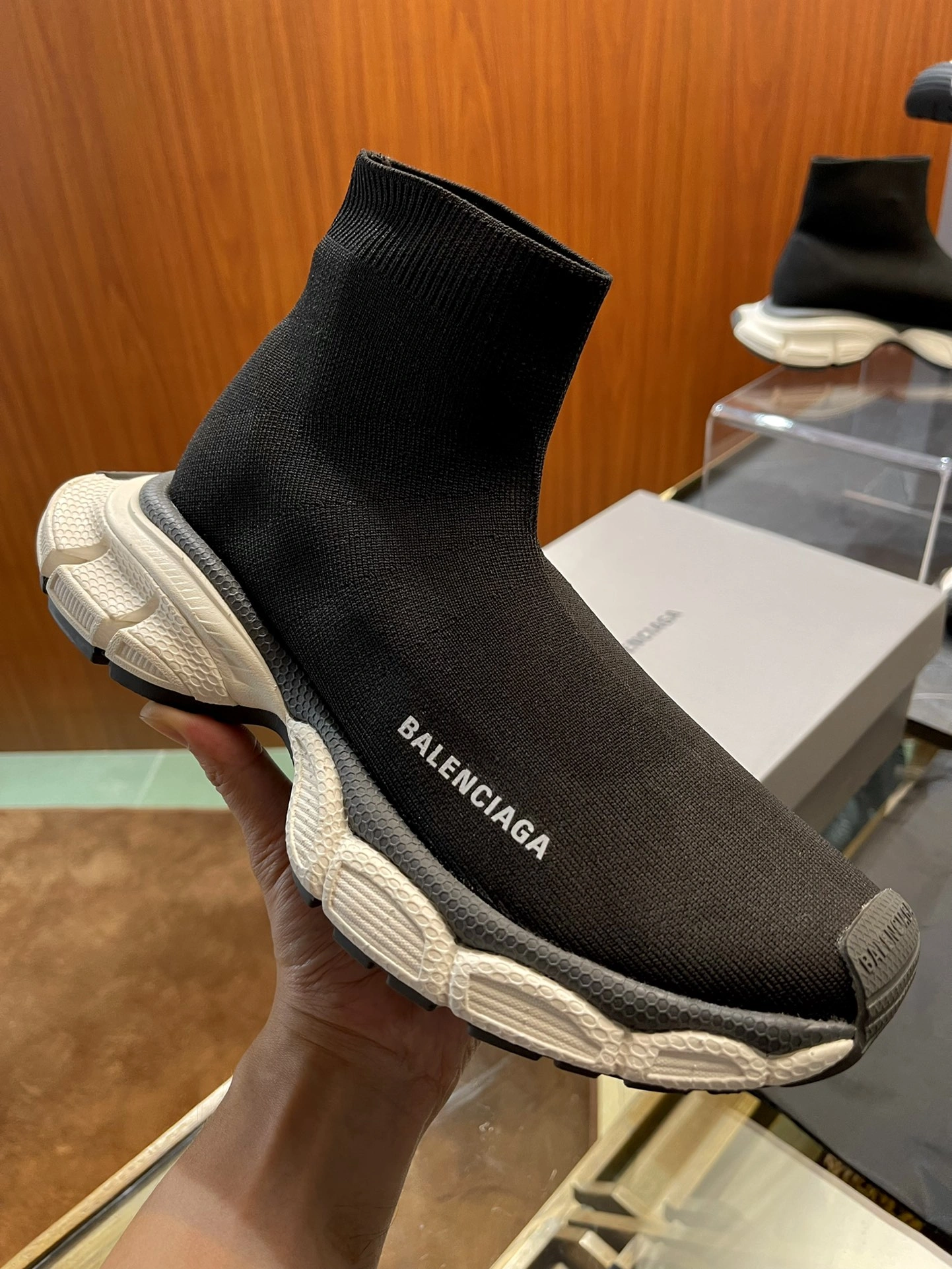 Comfortable Men Women B*alenciaga Speed Top Sneaker AME20231025- 4388