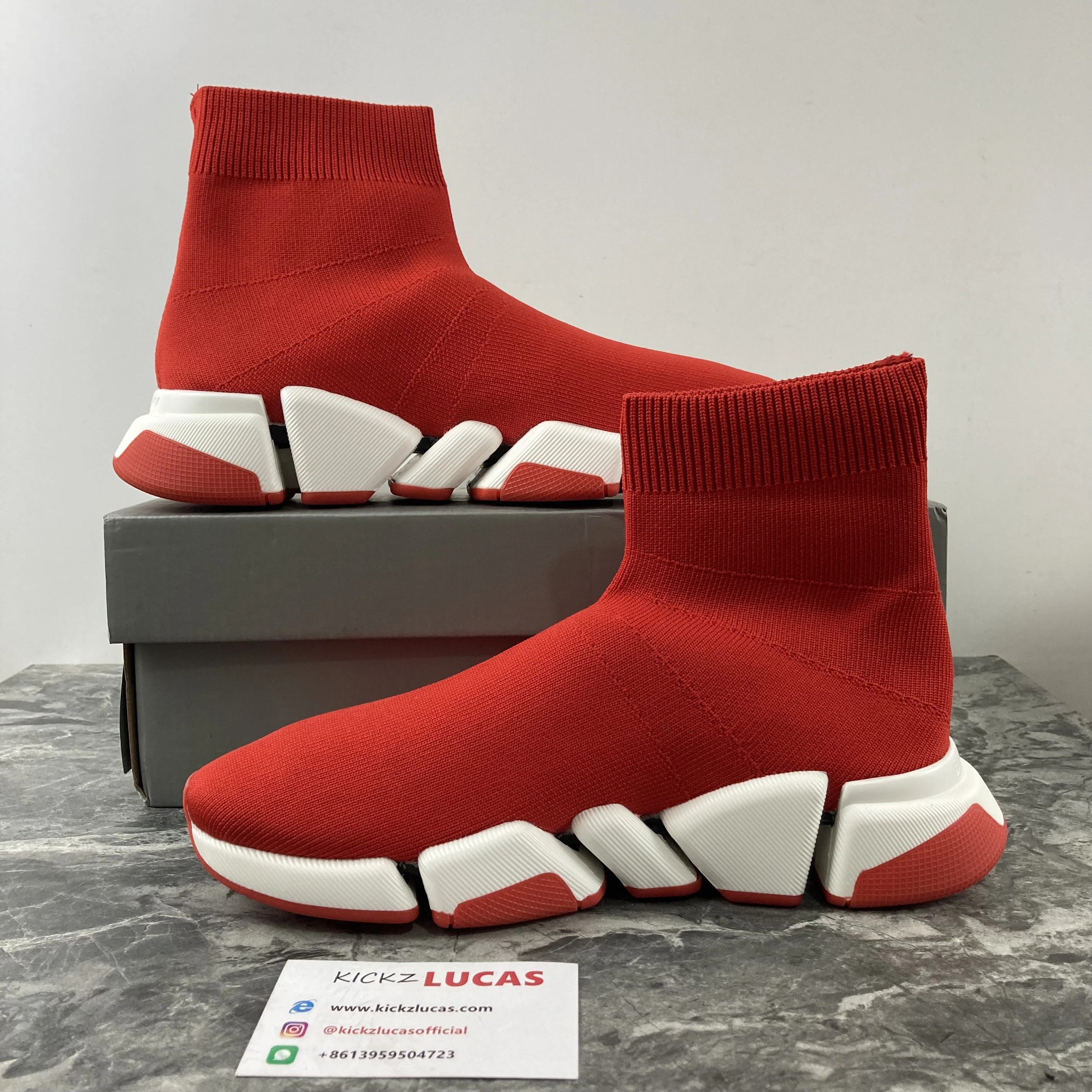 Men Women B*alenciaga Speed Top Sneaker CL20221022- Chic 4570