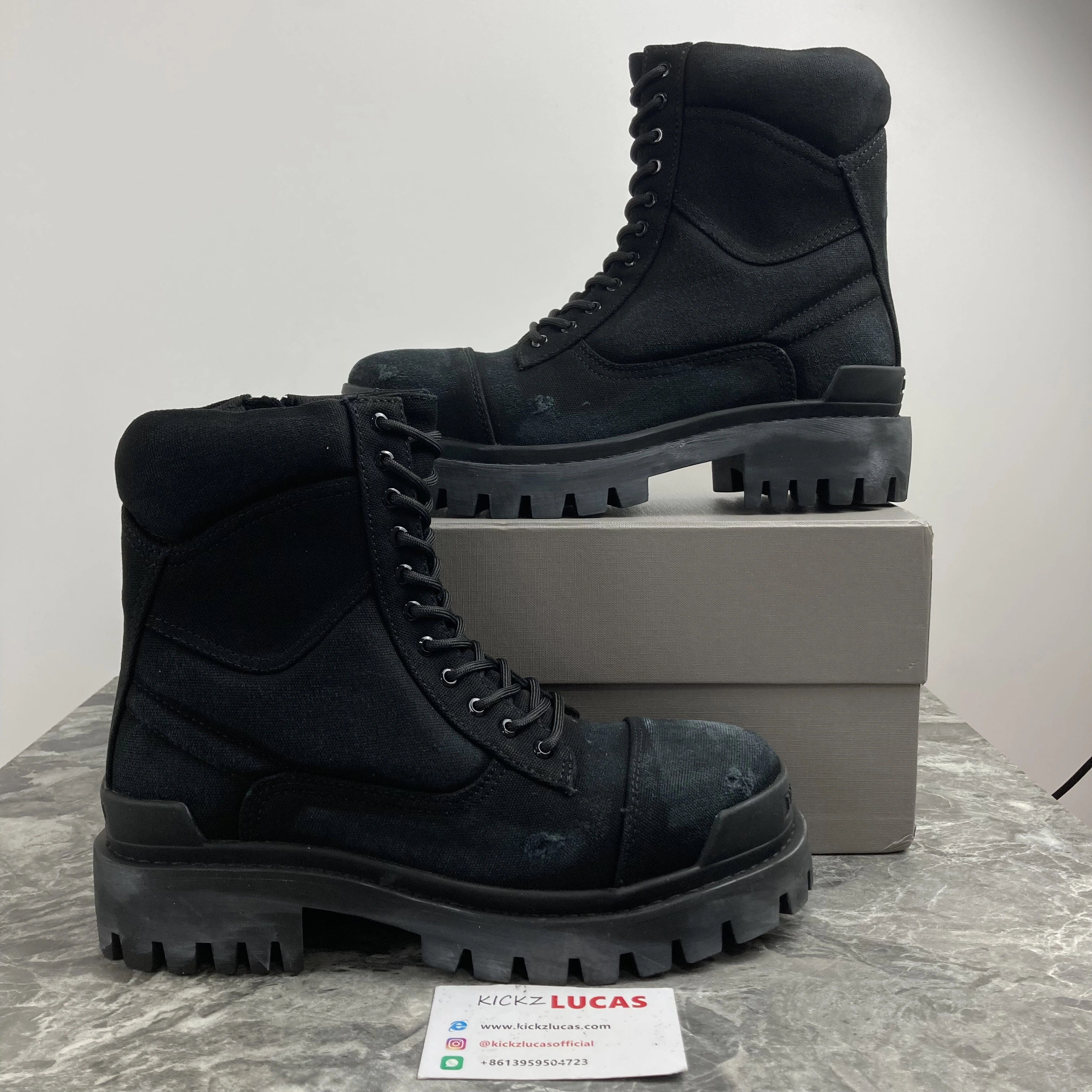 WellDesigned Men Women B*alenciaga Top Boots CP230310- 4491