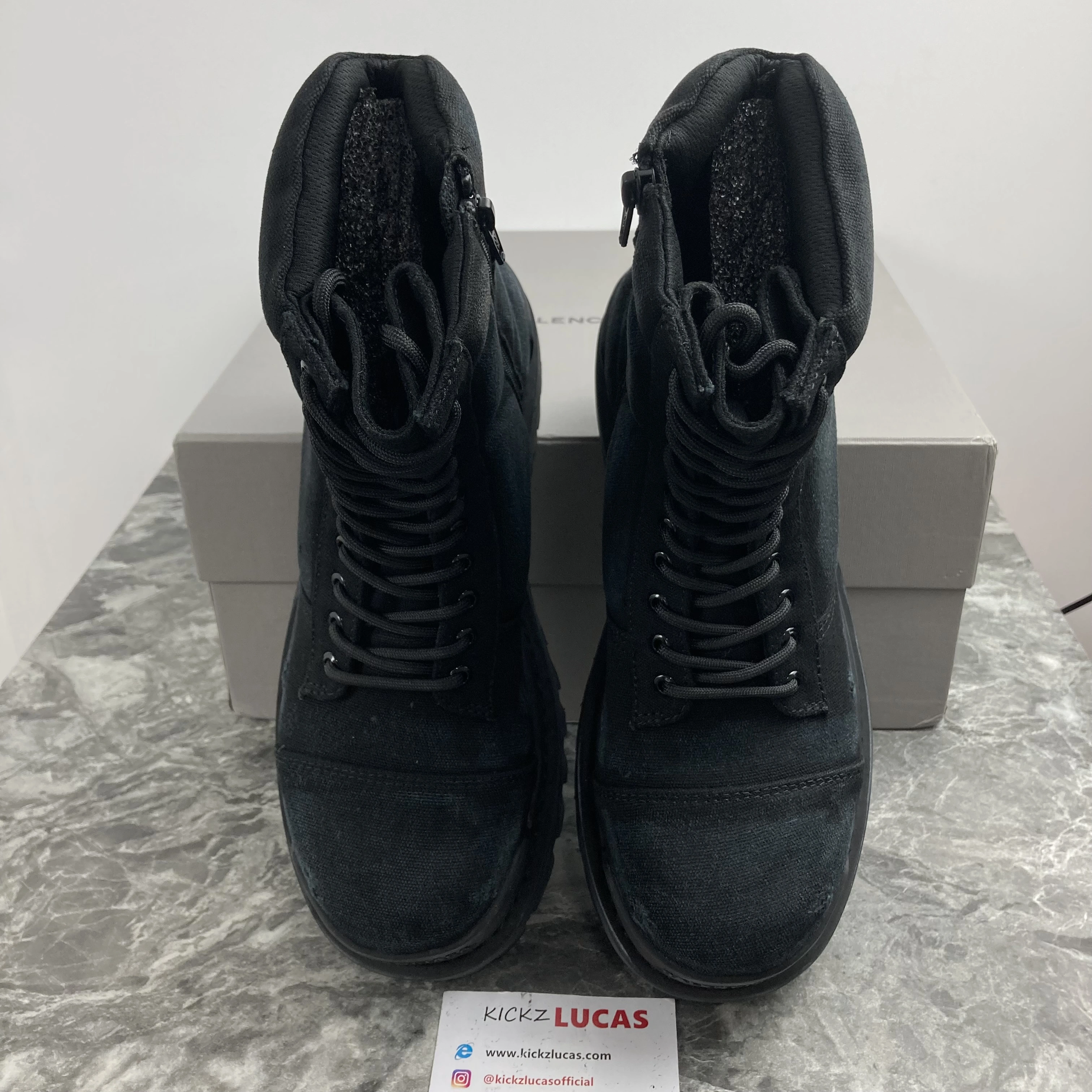 WellDesigned Men Women B*alenciaga Top Boots CP230310- 4491