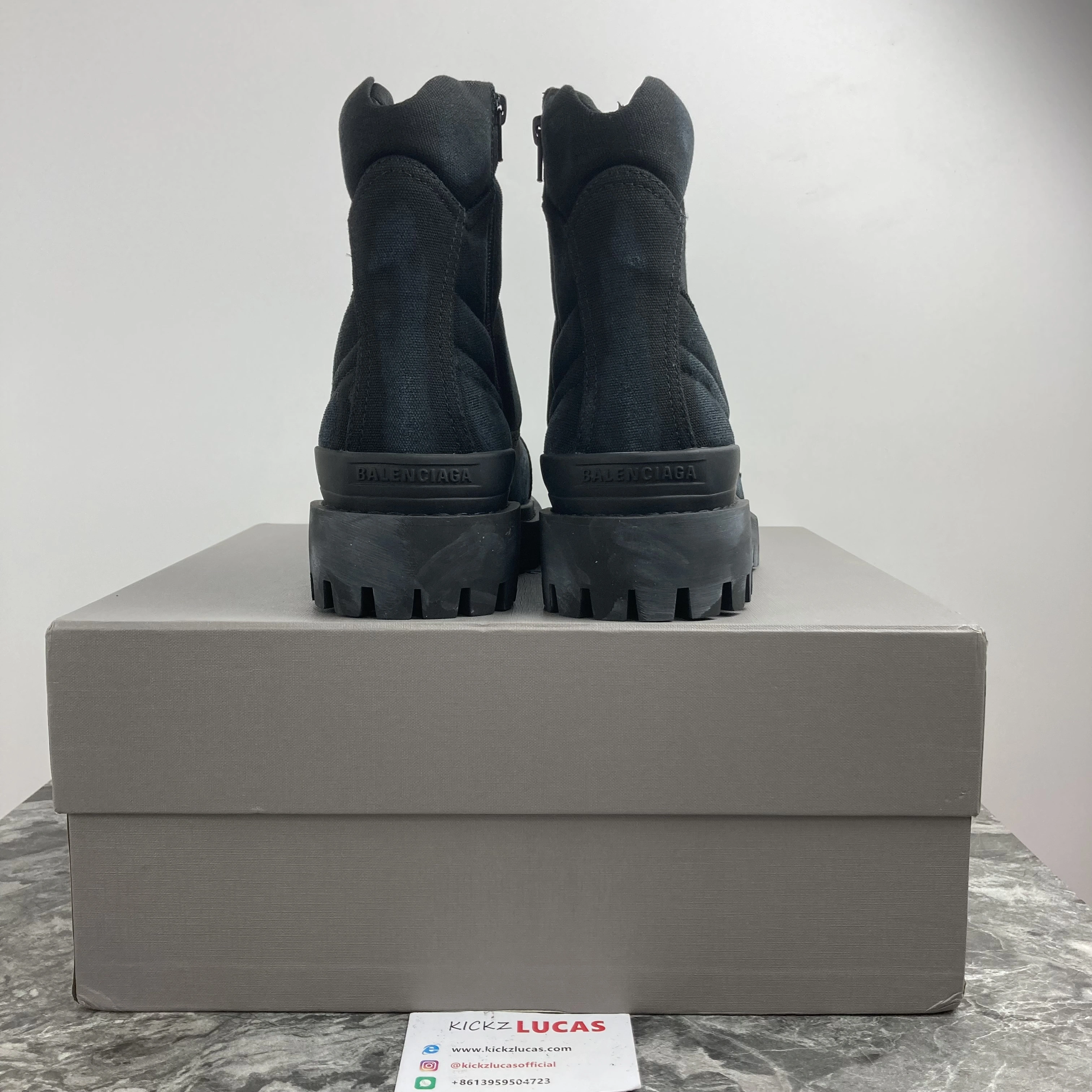 WellDesigned Men Women B*alenciaga Top Boots CP230310- 4491