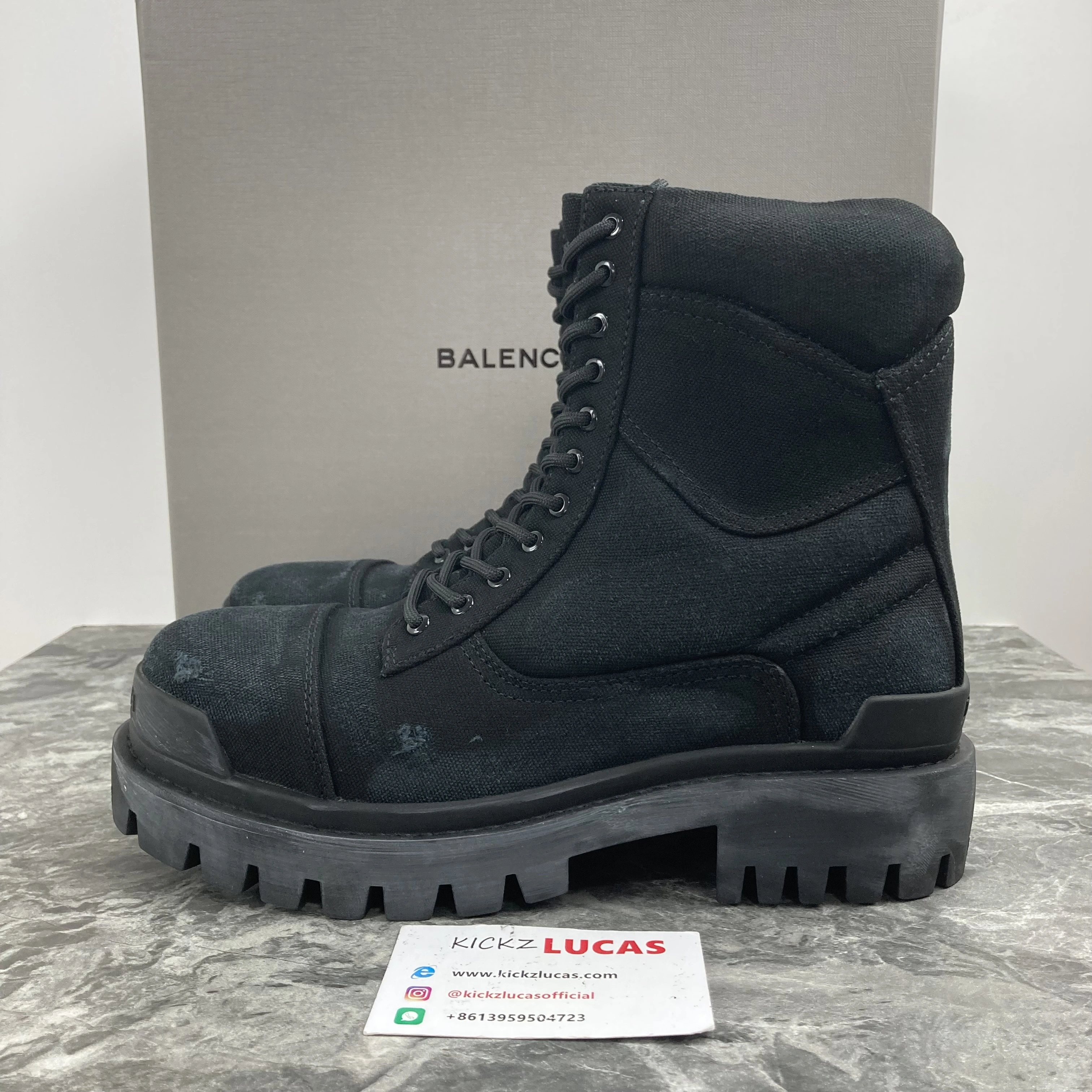WellDesigned Men Women B*alenciaga Top Boots CP230310- 4491
