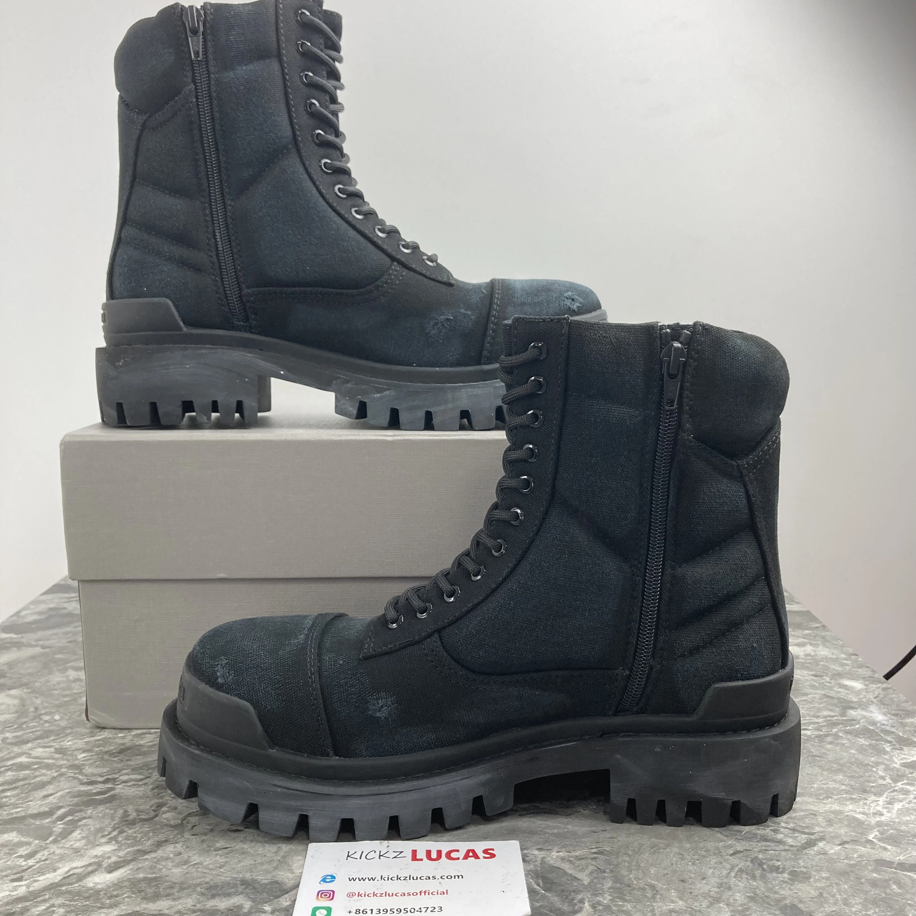 WellDesigned Men Women B*alenciaga Top Boots CP230310- 4491