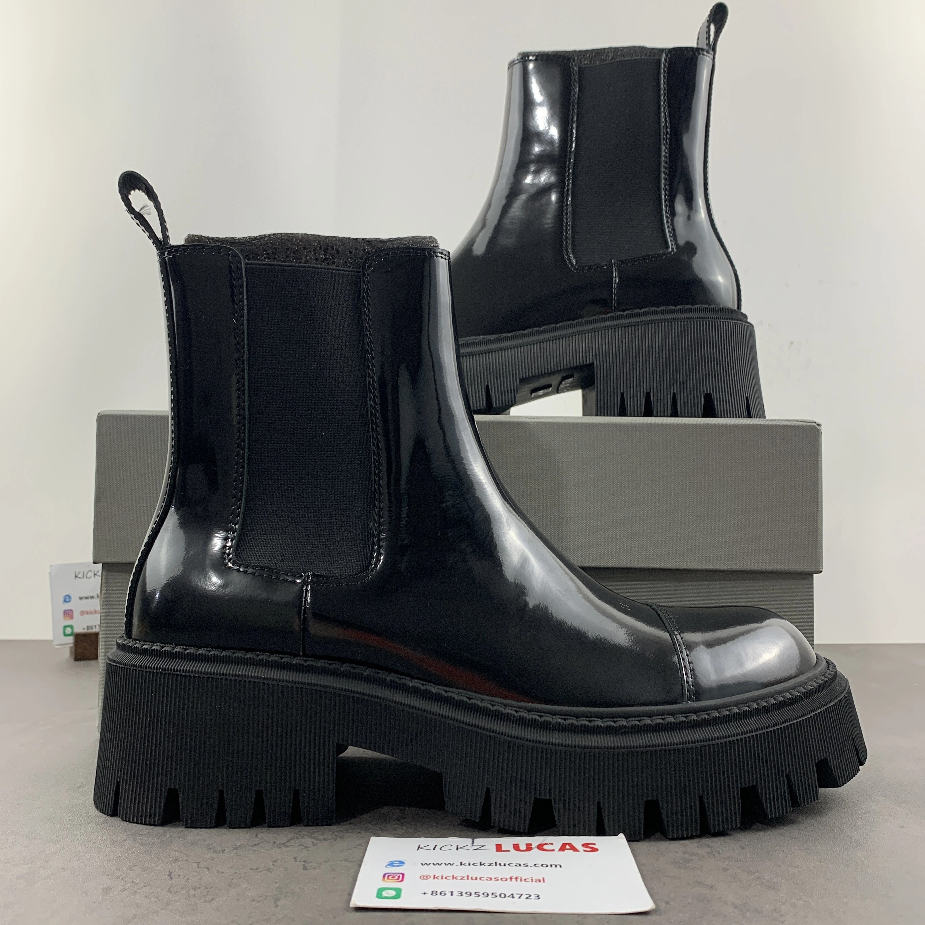 Men Women B*alenciaga Top Boots CP230310- Snug 4488