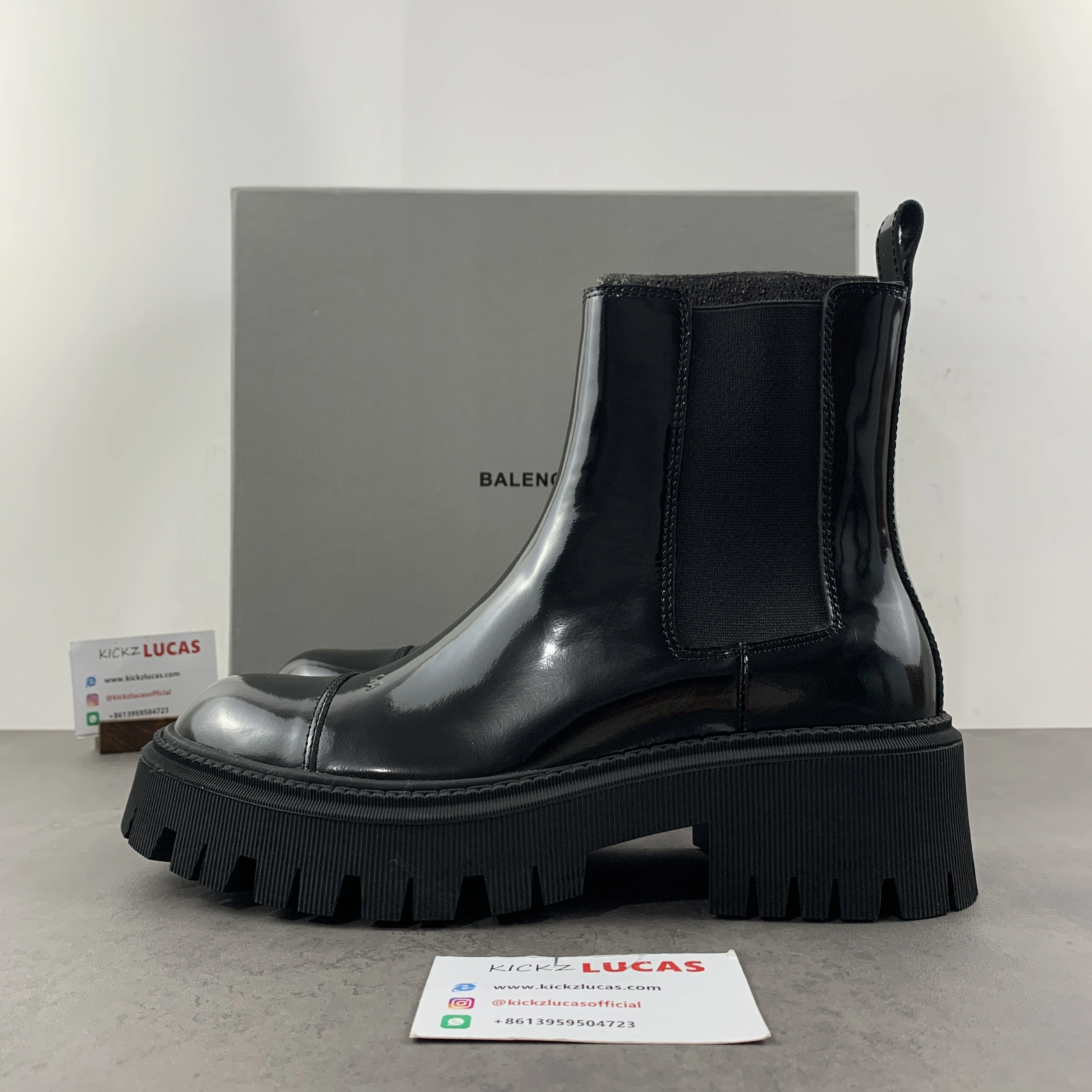 Men Women B*alenciaga Top Boots CP230310- Snug 4488