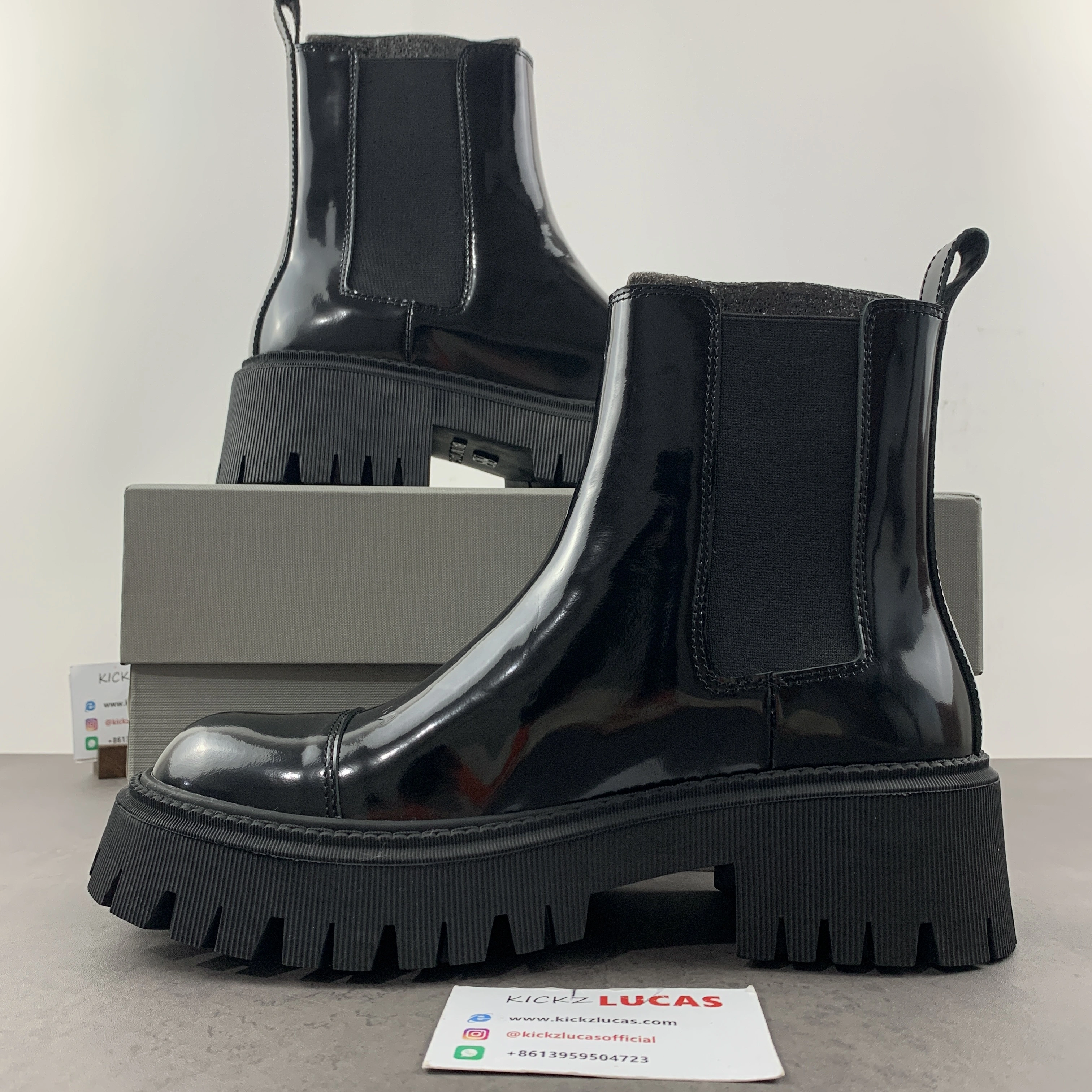 Men Women B*alenciaga Top Boots CP230310- Snug 4488