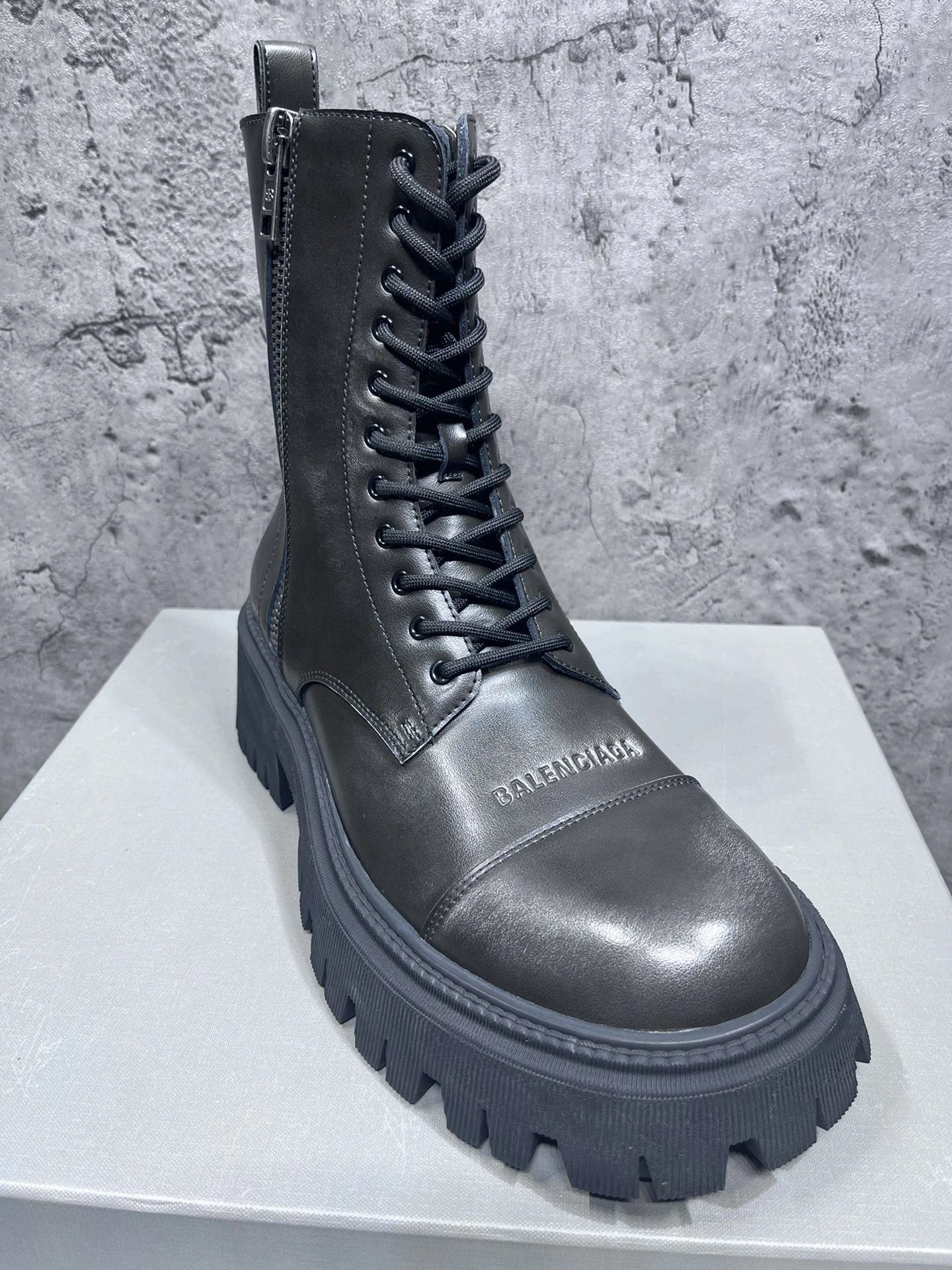 Men Women B*alenciaga Top Boots CP230312- Bright 4489
