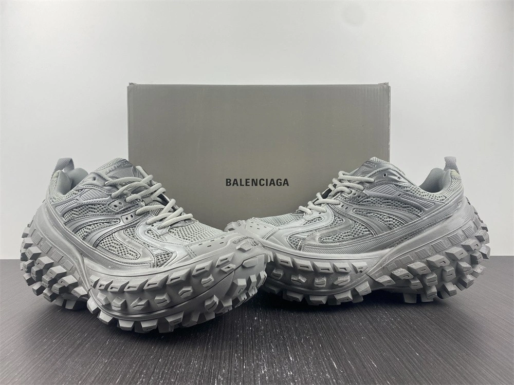 Men Women B*alenciaga Top Sneaker Defender Grey QuickDry 4562