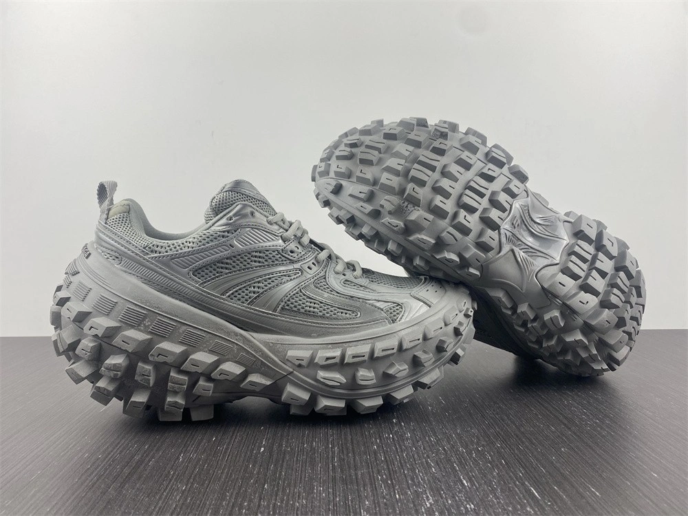 Men Women B*alenciaga Top Sneaker Defender Grey QuickDry 4562