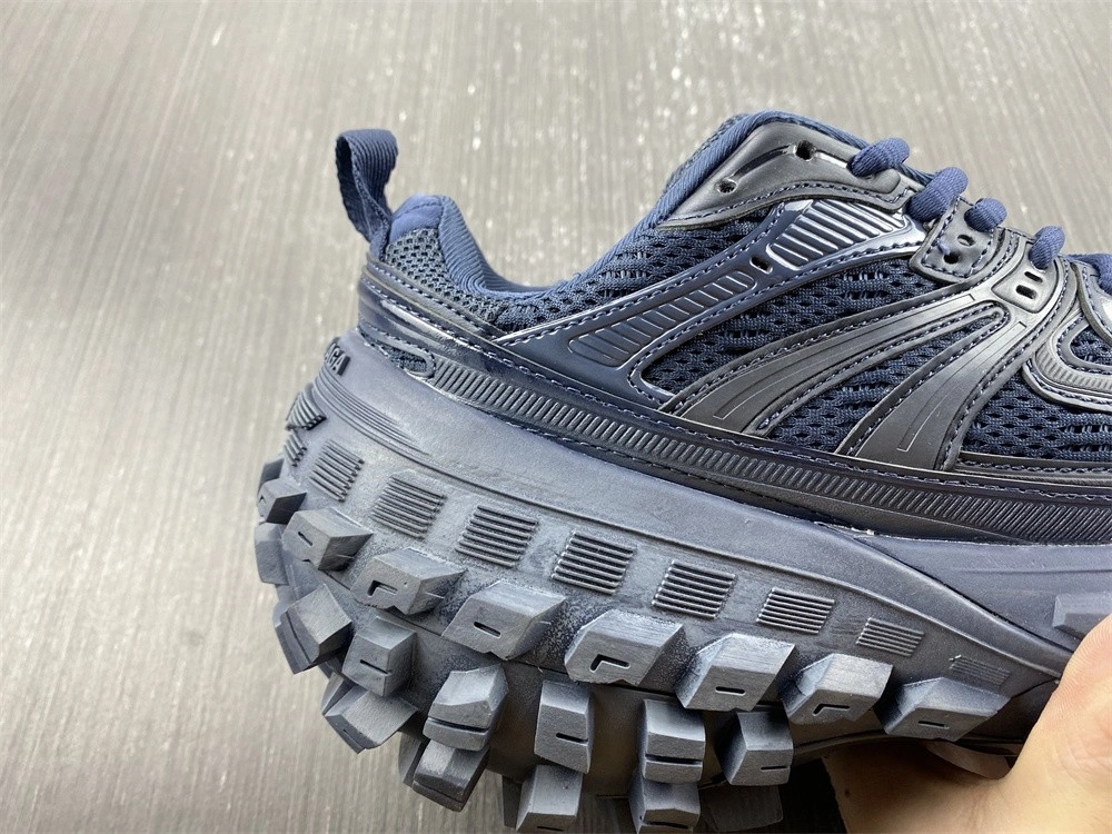 Men Women B*alenciaga Top Sneaker Defender navy Timeless 4567