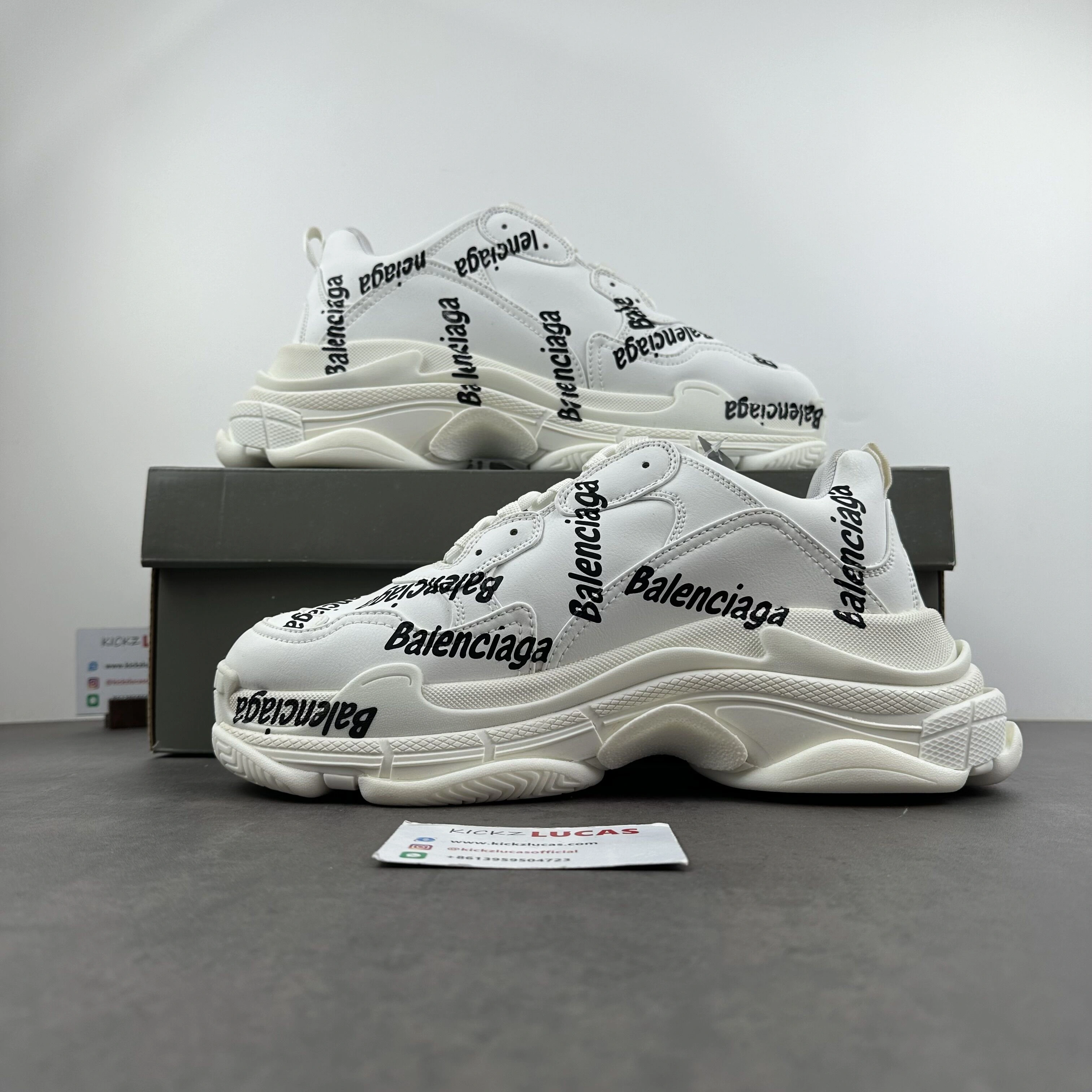 Colorful Men Women B*alenciaga Top Sneaker Triple s AM221111- 4540