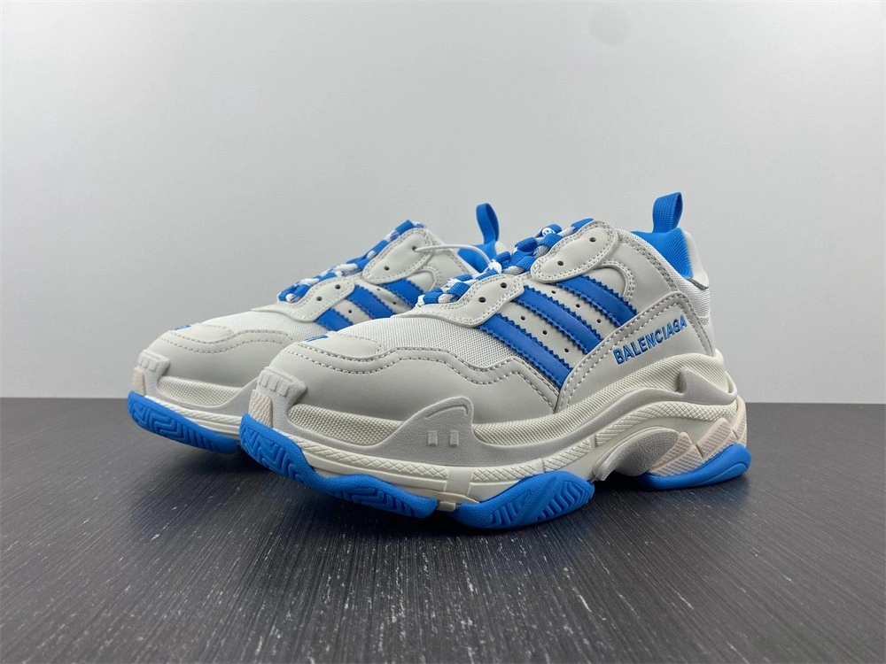 Men Women B*alenciaga Top Sneaker Triple s AM221111- SmoothTexture 4557