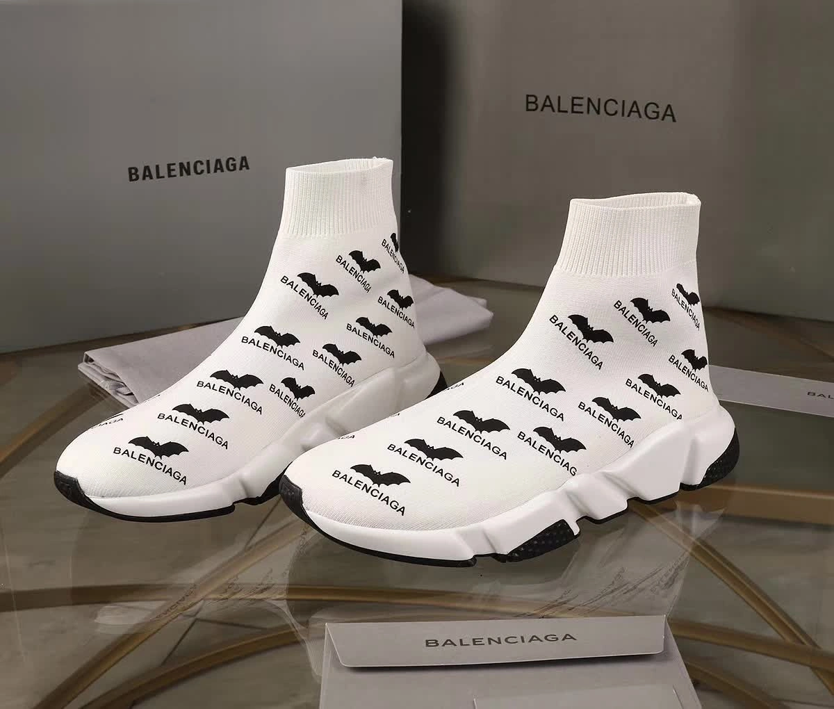 Men Women B*alenciaga Top Sneaker Resilient 4662