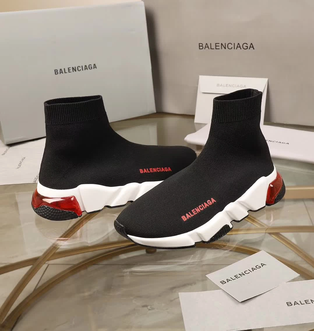 WeatherProof Men Women B*alenciaga Top Sneaker 4658