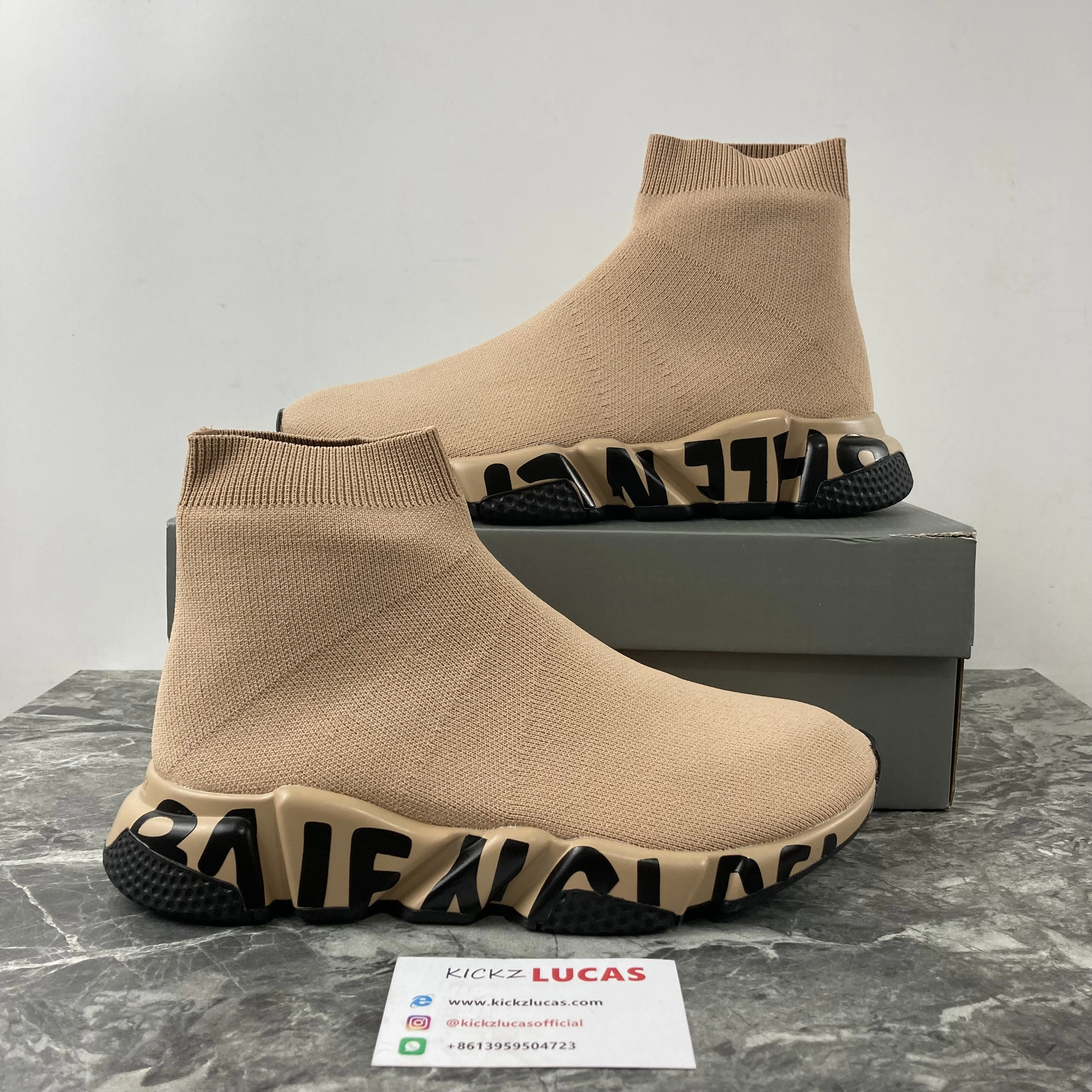 ZipUp Men Women B*alenciaga Top Sneaker 4647