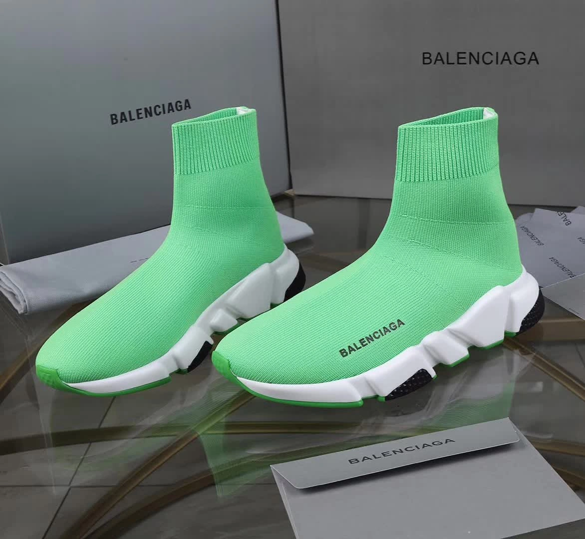 Colorful Men Women B*alenciaga Top Sneaker 4659