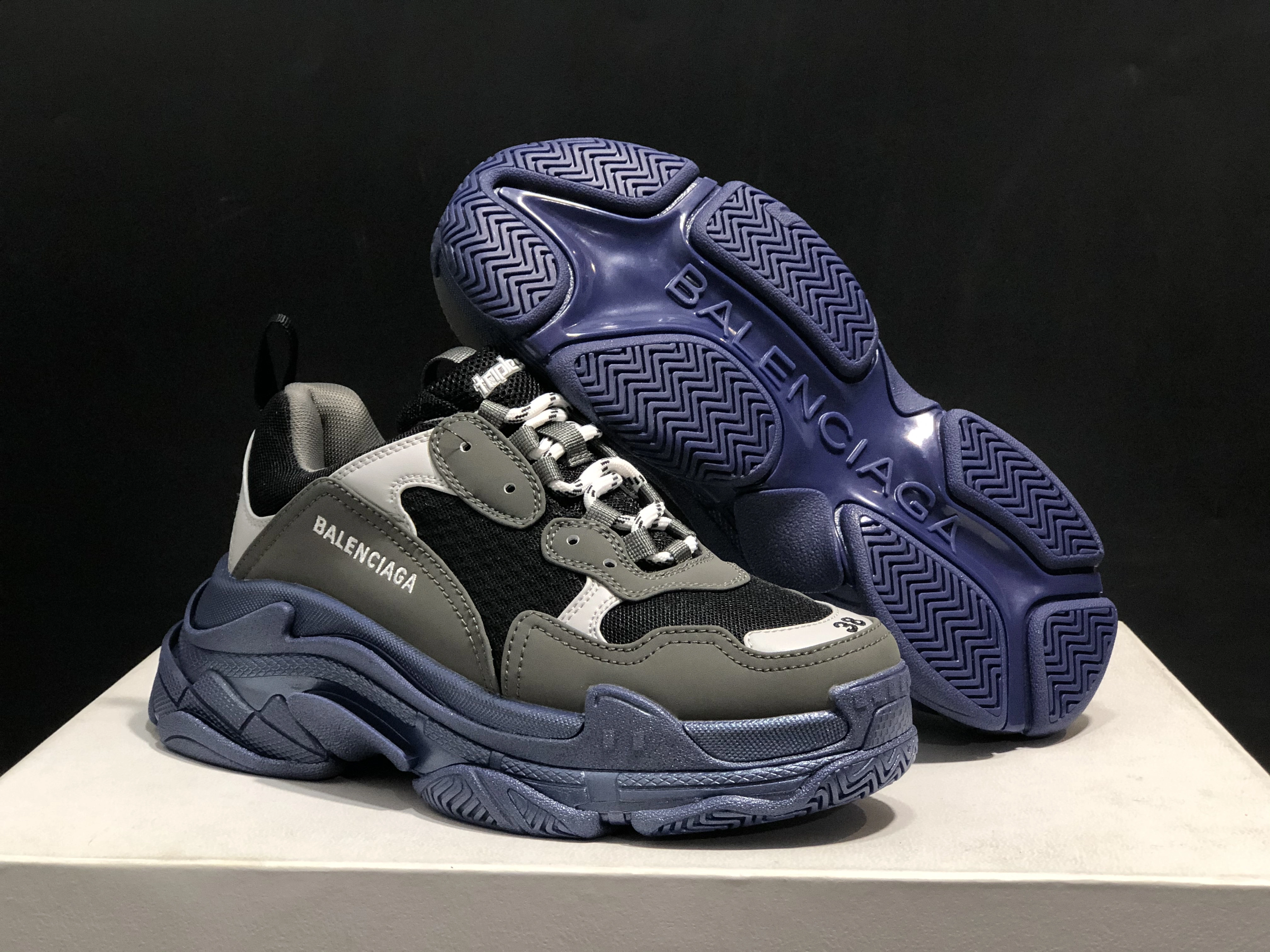 Comfortable Men Women B*alenciaga Top Sneaker 4677