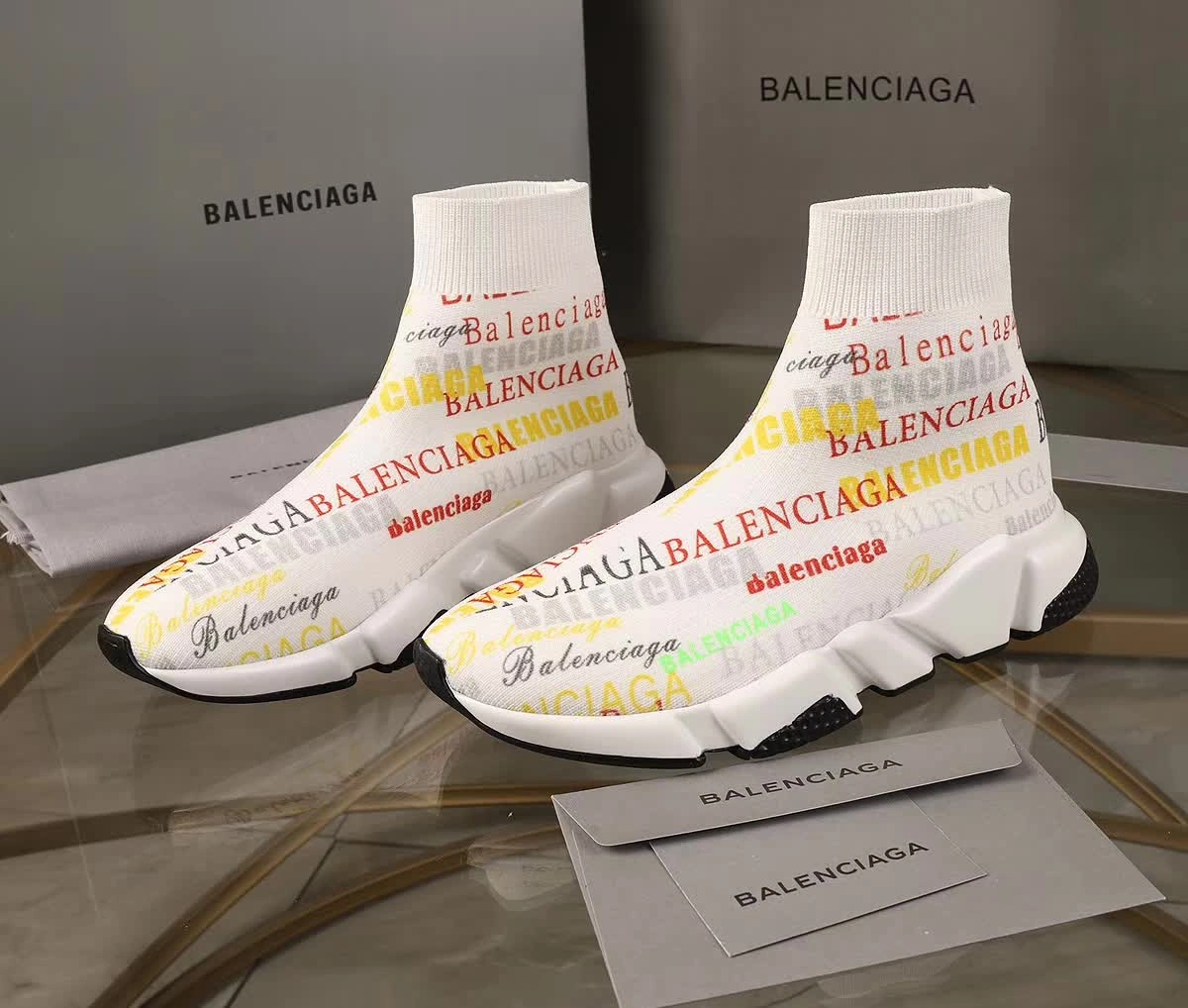 Men Women B*alenciaga Top Sneaker Resilient 4662