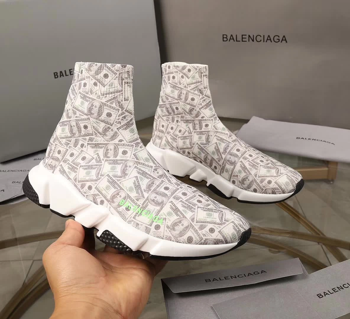 Men Women B*alenciaga Top Sneaker Classic 4657