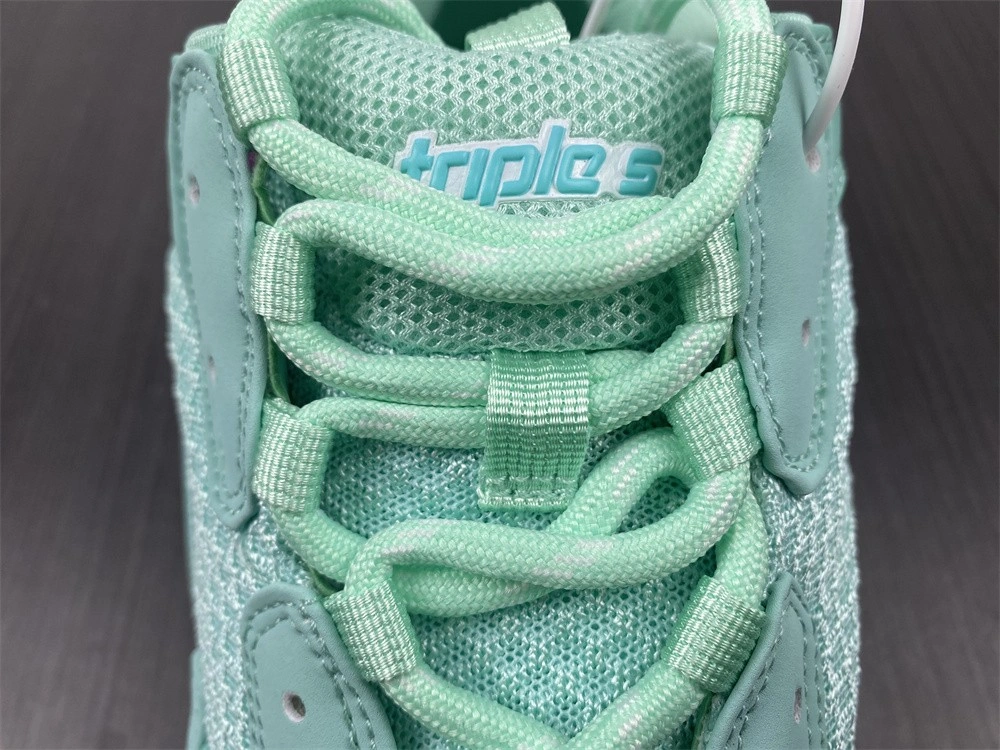 HighPerformance Men Women B*alenciaga Triple S Clear Sole Green 541624W2GA 4601