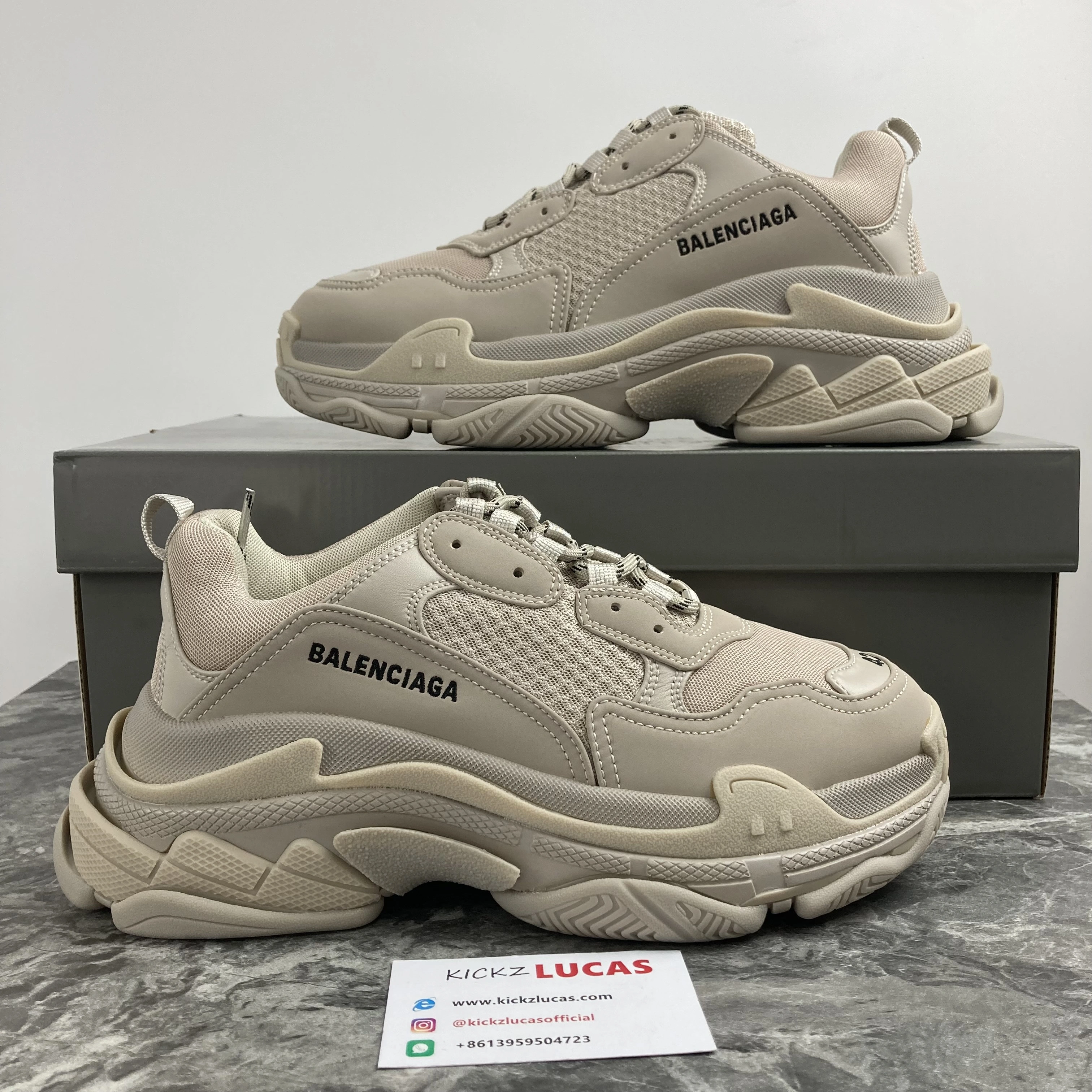 BestValue Men Women B*alenciaga Triples Top Sneaker AM230325- 4480