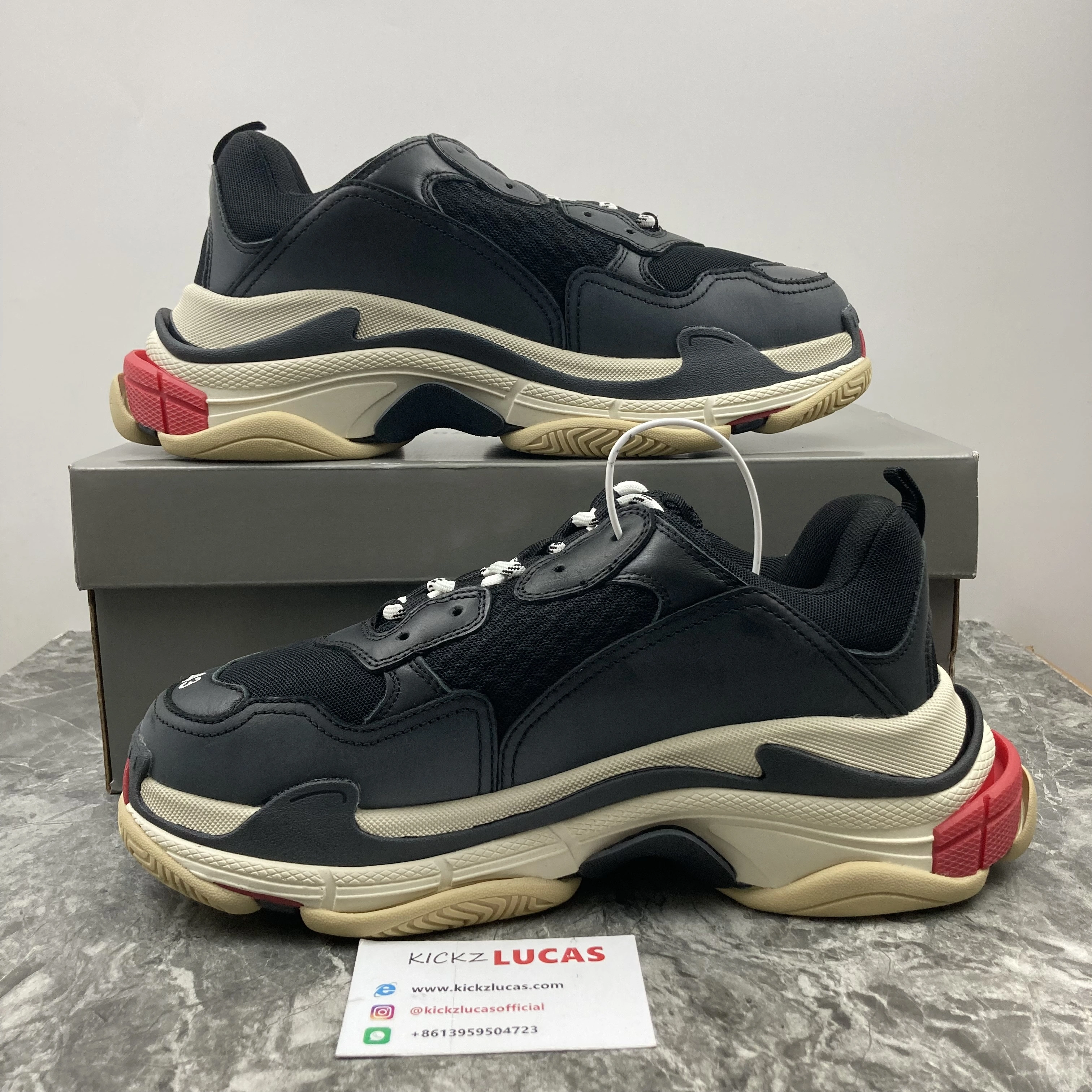 TravelReady Men Women B*alenciaga Triples Top Sneaker AM230419- 4466