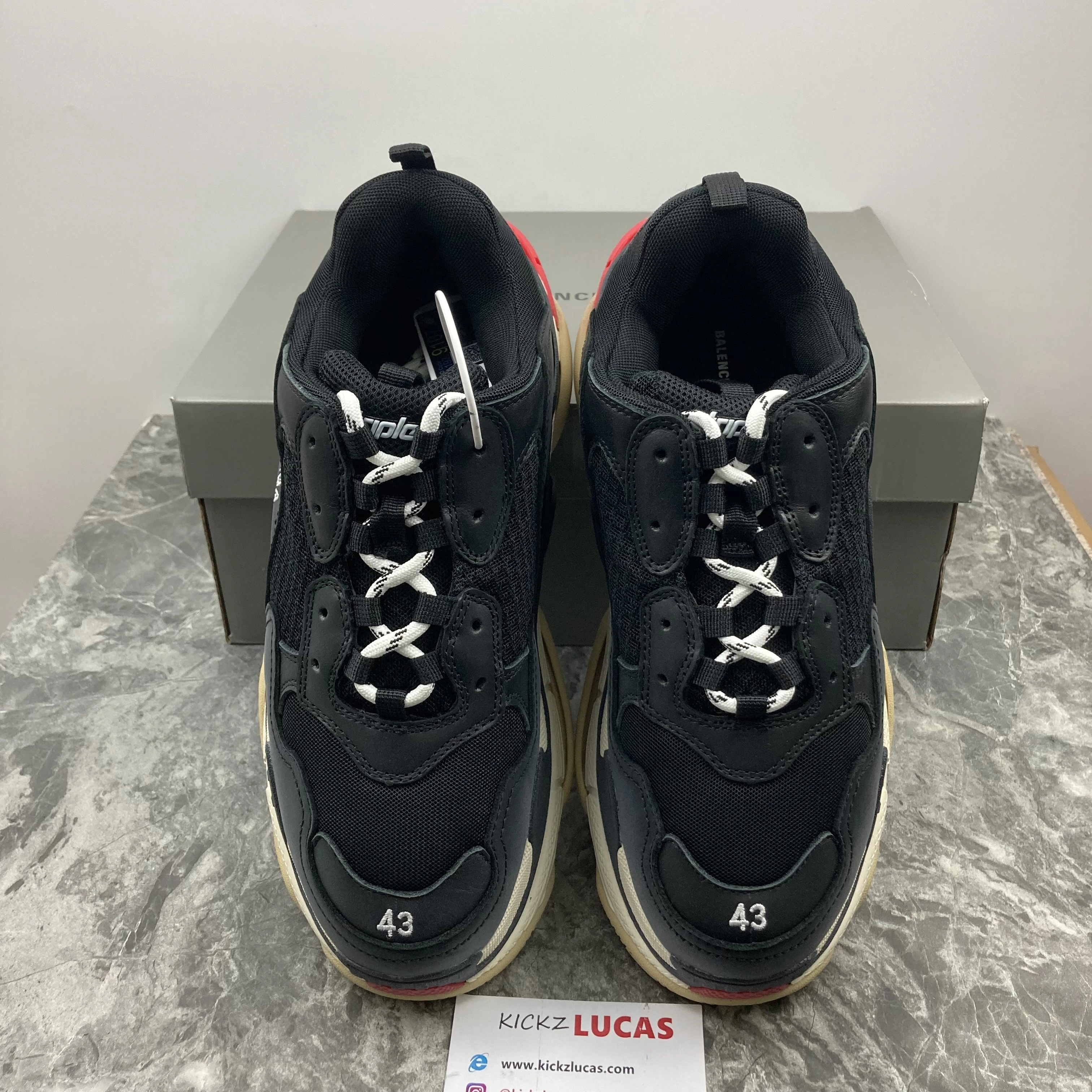 TravelReady Men Women B*alenciaga Triples Top Sneaker AM230419- 4466