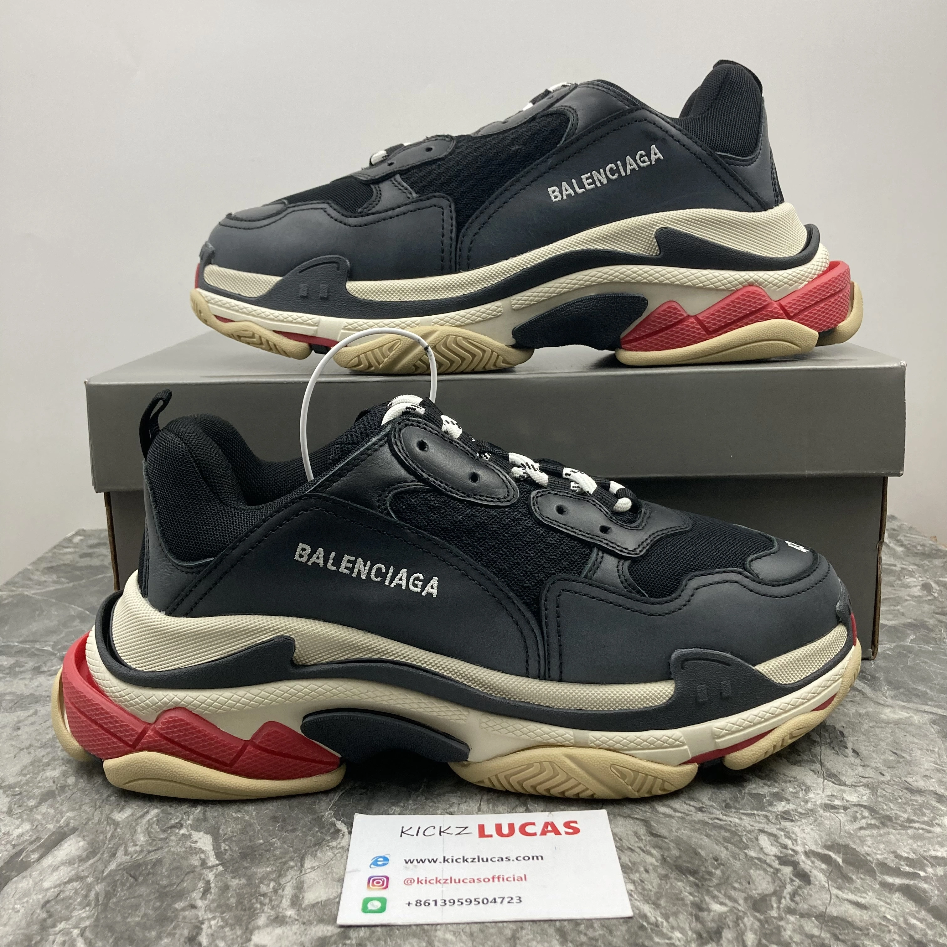 TravelReady Men Women B*alenciaga Triples Top Sneaker AM230419- 4466
