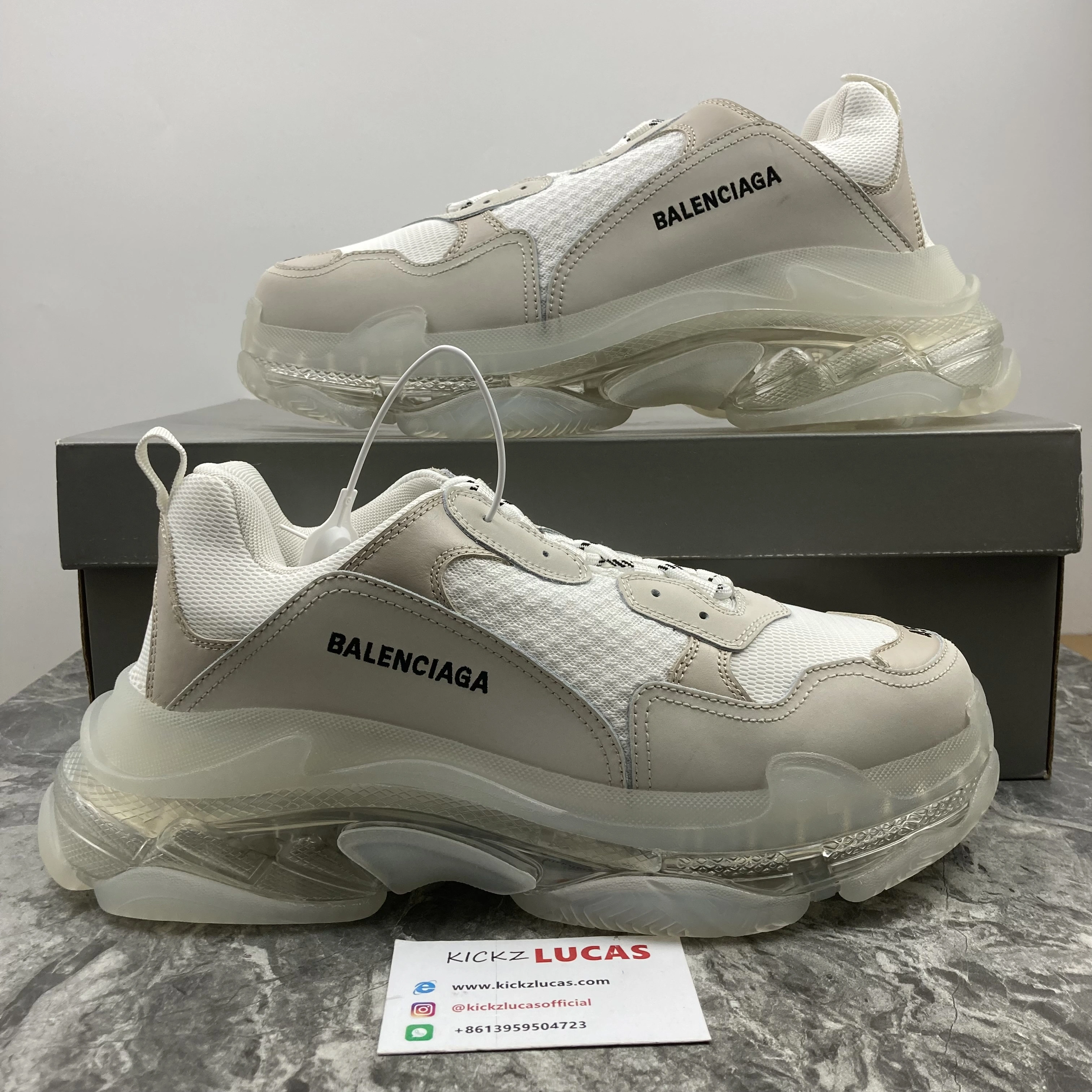 SmoothTexture Men Women B*alenciaga Triples Top Sneaker AM230419- 4465