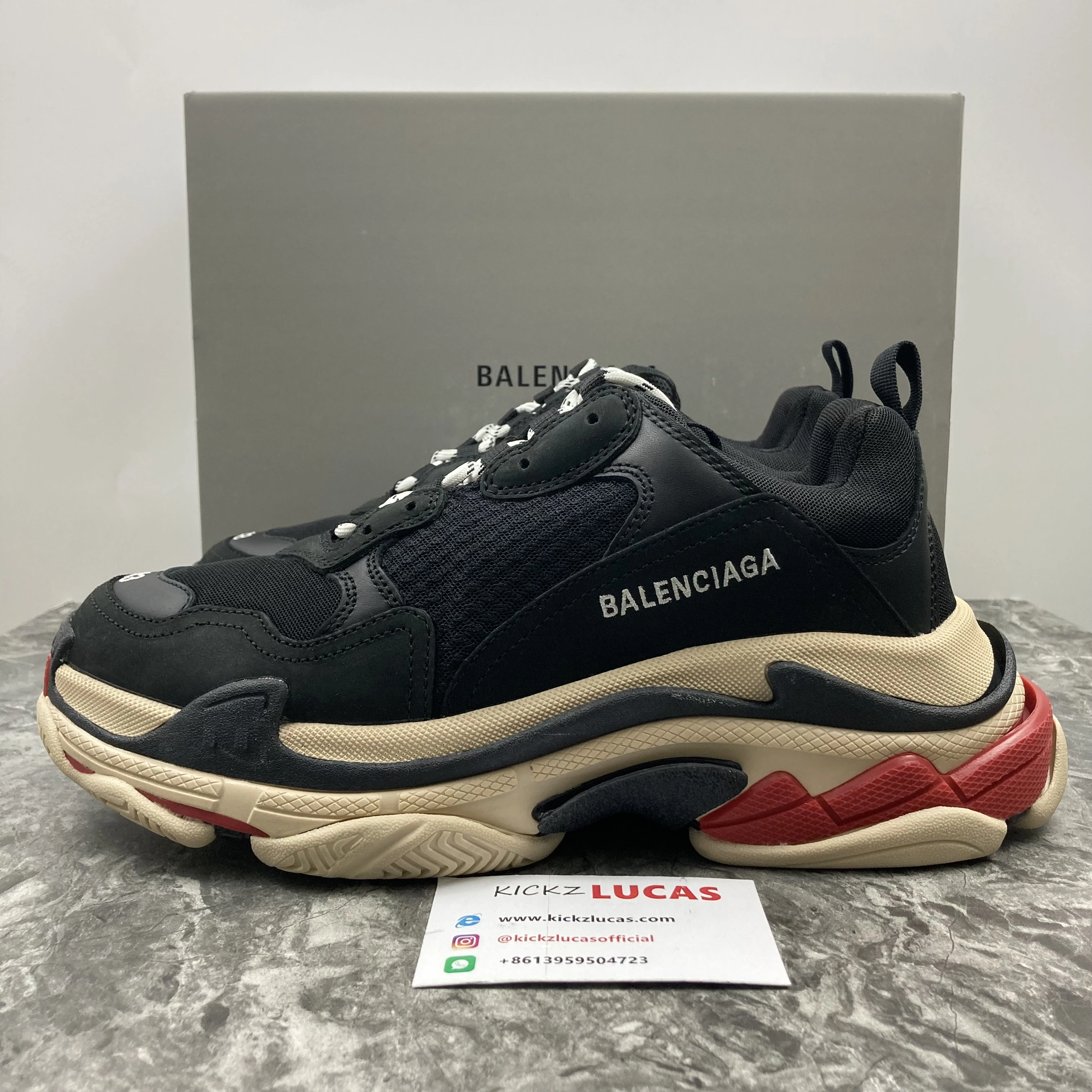 TravelReady Men Women B*alenciaga Triples Top Sneaker AM 4467