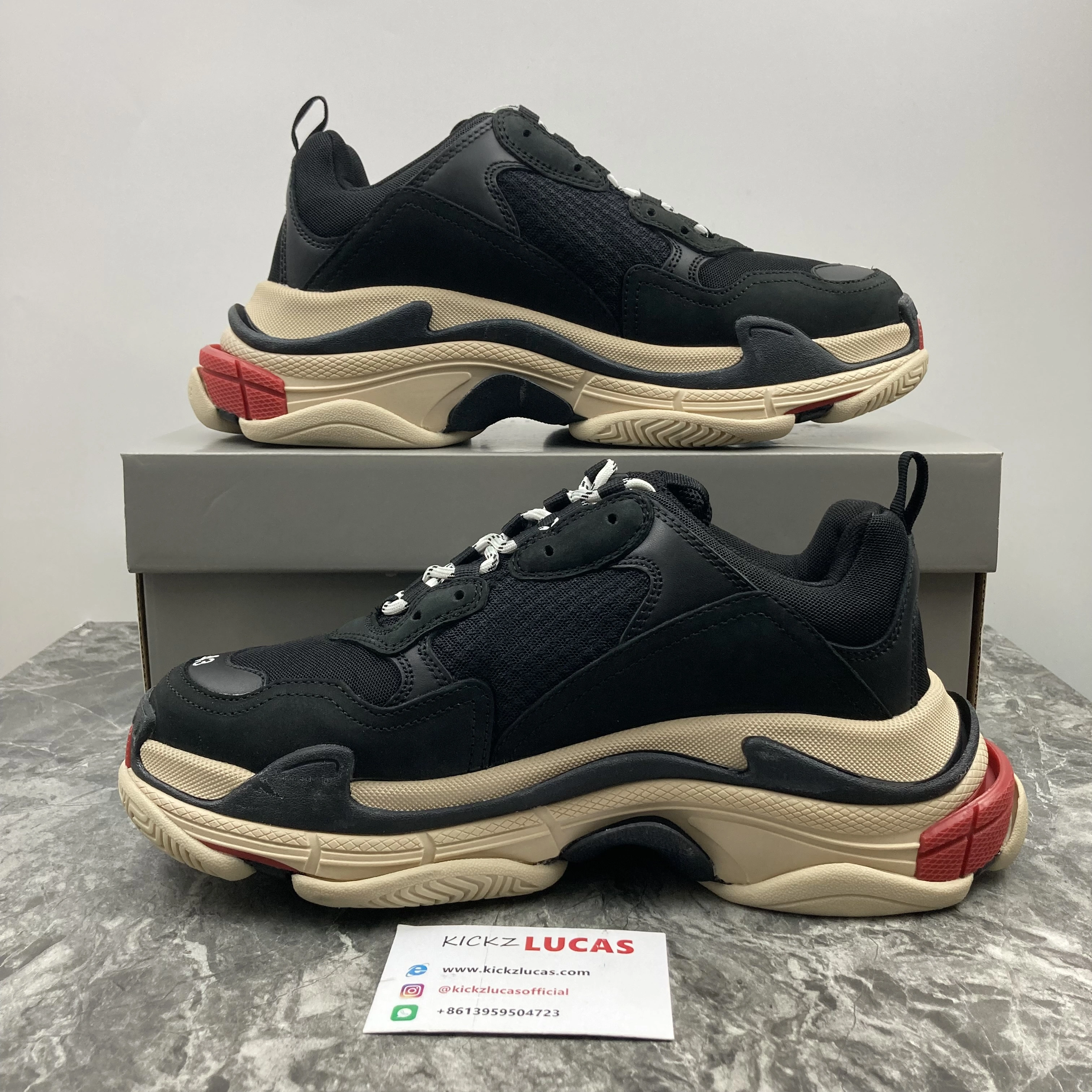TravelReady Men Women B*alenciaga Triples Top Sneaker AM 4467