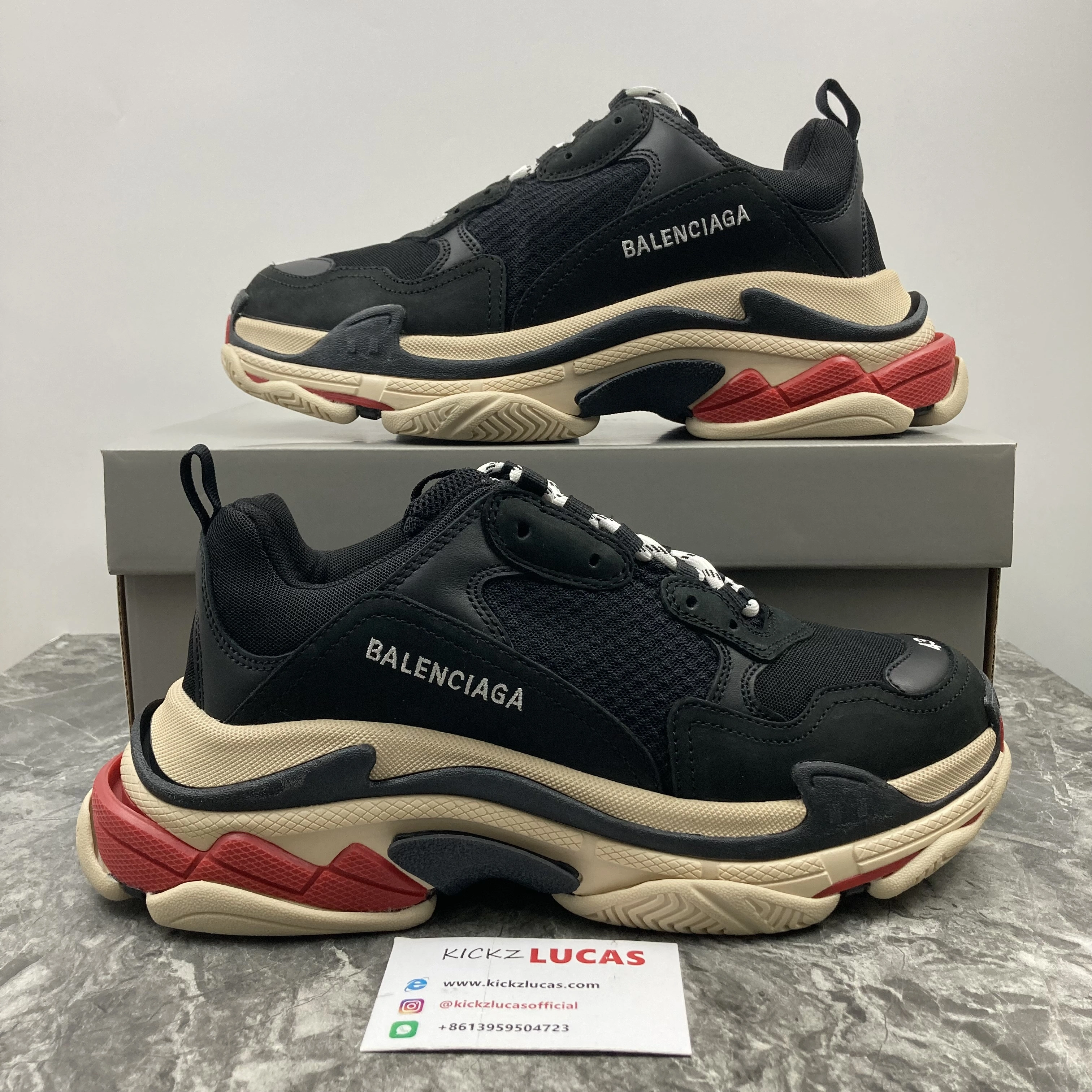 TravelReady Men Women B*alenciaga Triples Top Sneaker AM 4467