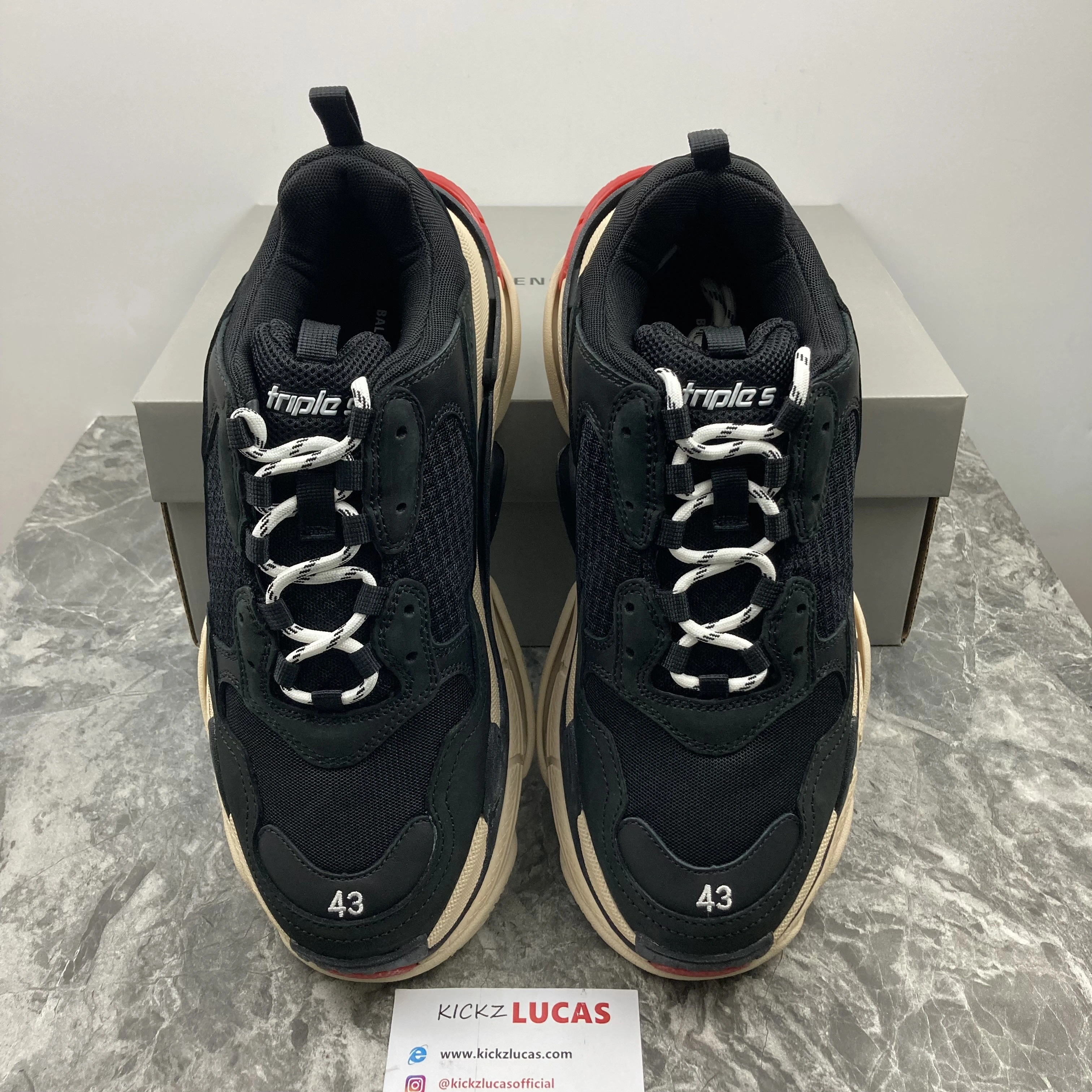 TravelReady Men Women B*alenciaga Triples Top Sneaker AM 4467