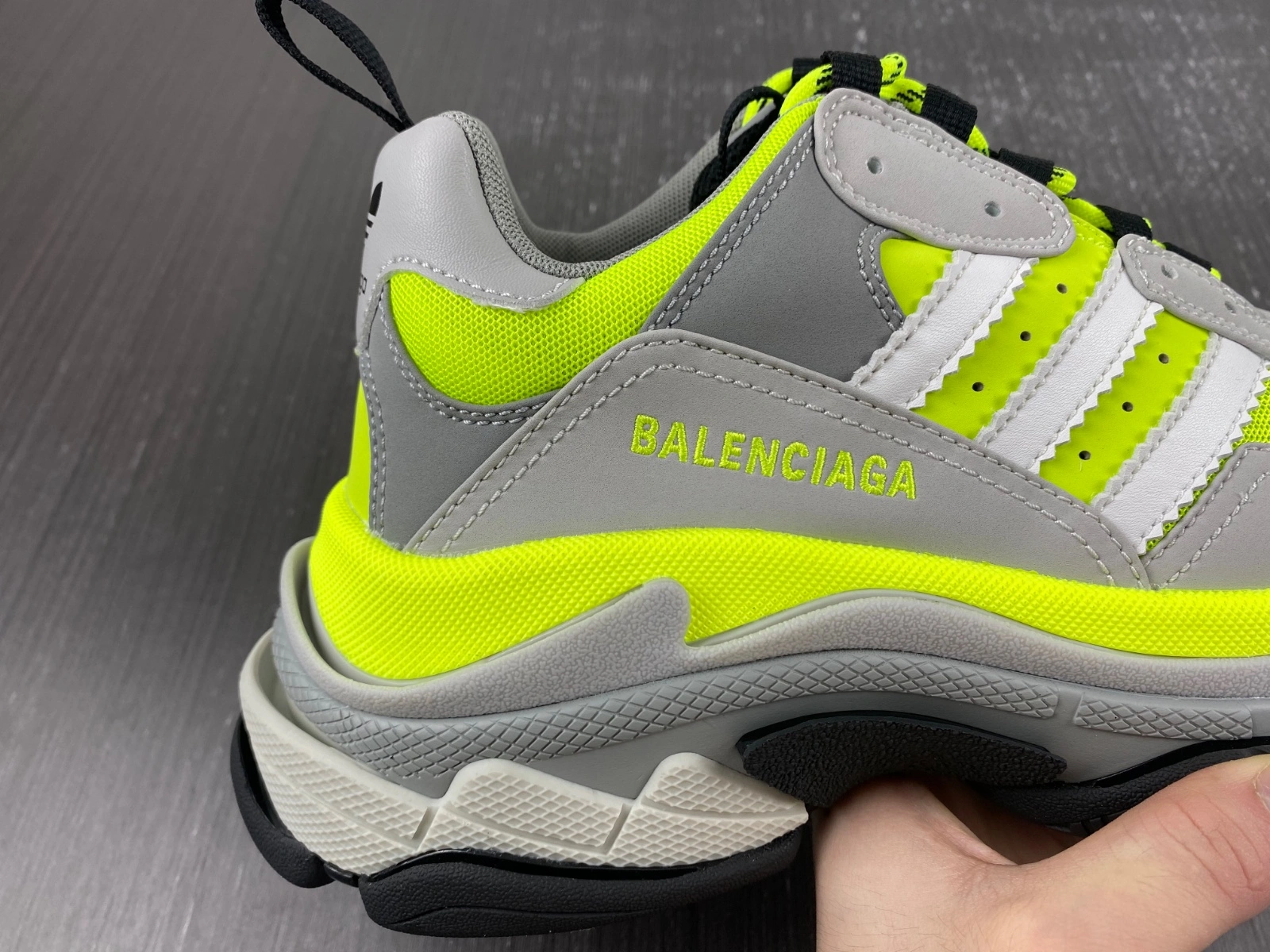 WrinkleFree Men Women B*alenciaga Triples Top Sneaker AME 4449